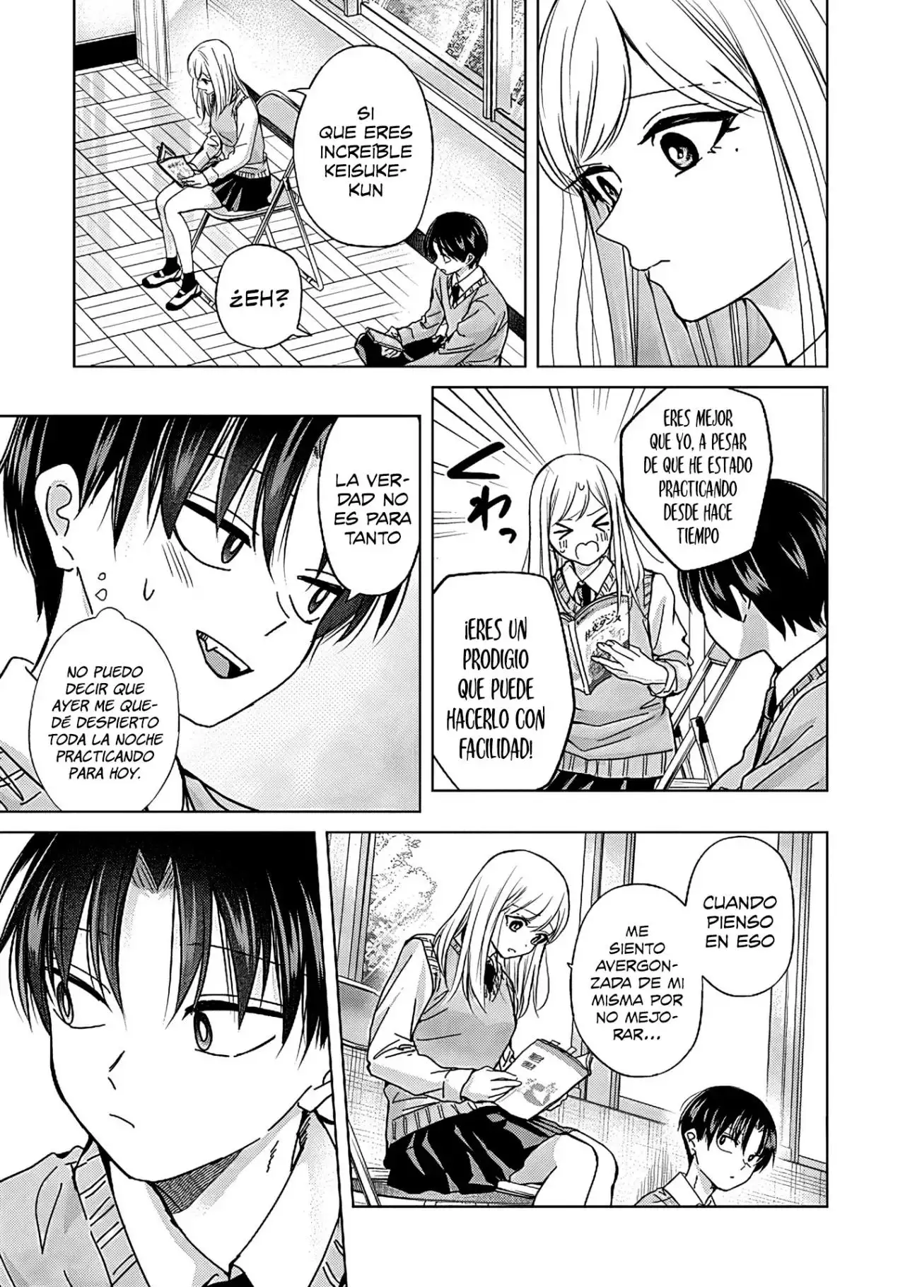 Kusunoki-san wa koukou Debut ni Shippaishiteiru - Capítulo 35 - Página 9 - LectorTMOo