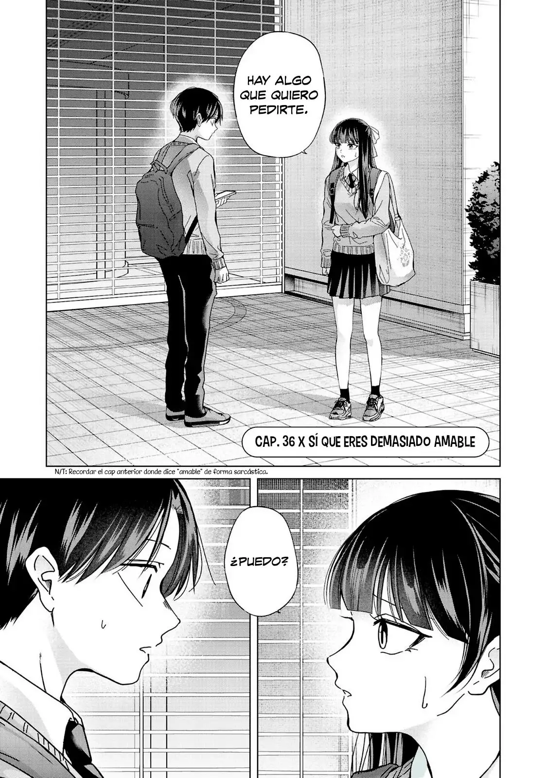 Kusunoki-san wa koukou Debut ni Shippaishiteiru - Capítulo 36 - Página 3 - LectorTMOo