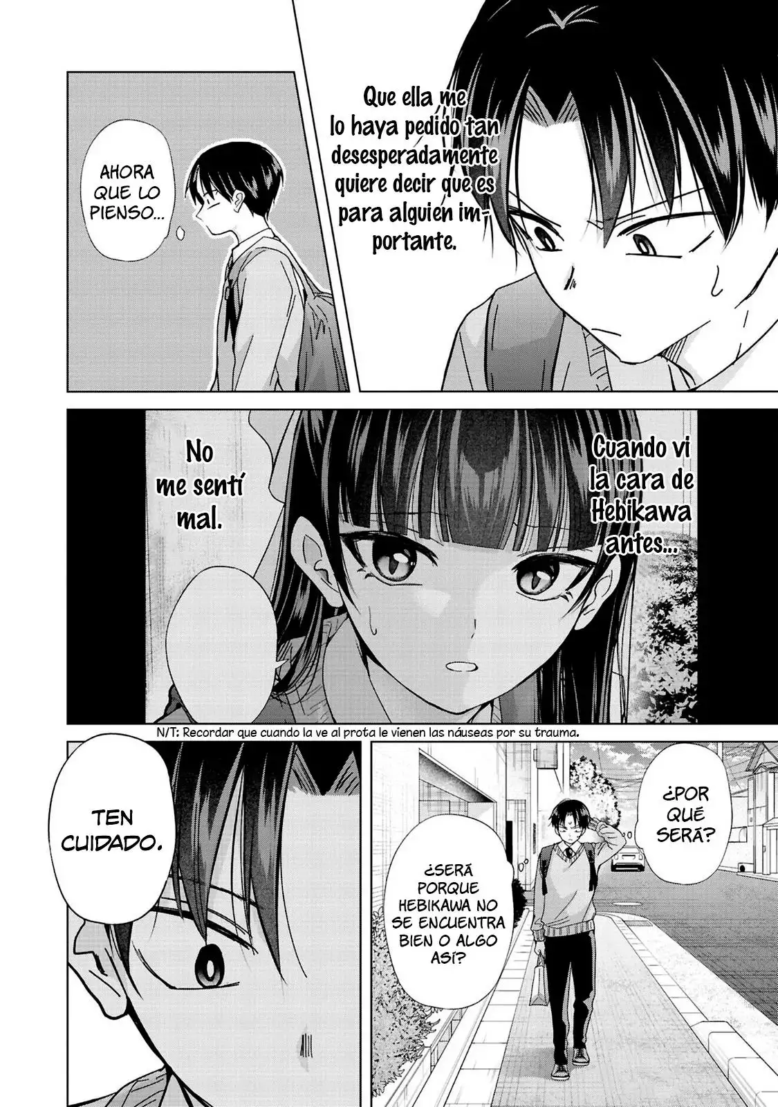 Kusunoki-san wa koukou Debut ni Shippaishiteiru - Capítulo 36 - Página 8 - LectorTMOo