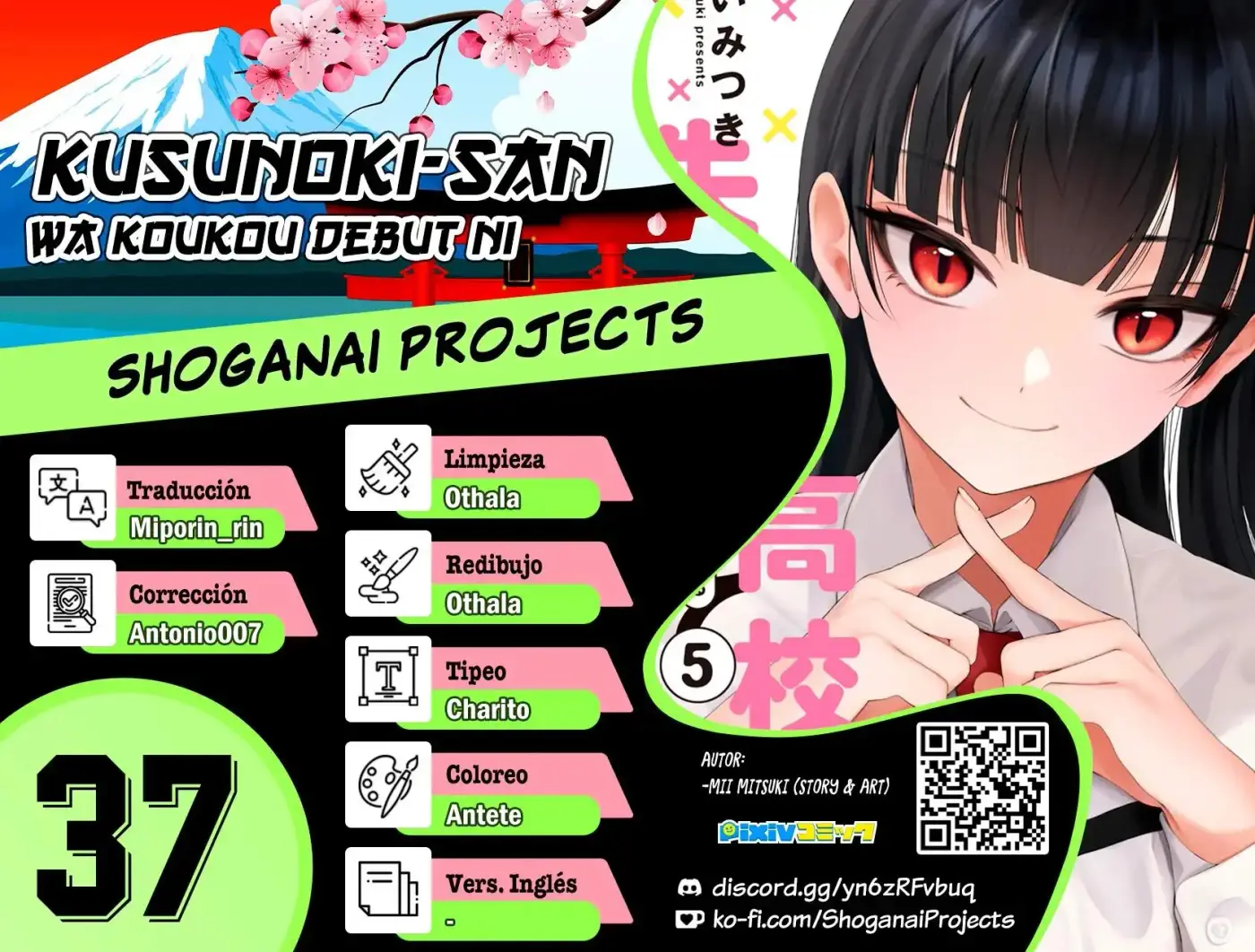 Kusunoki-san wa koukou Debut ni Shippaishiteiru - Capítulo 37 - Página 1 - LectorTMOo