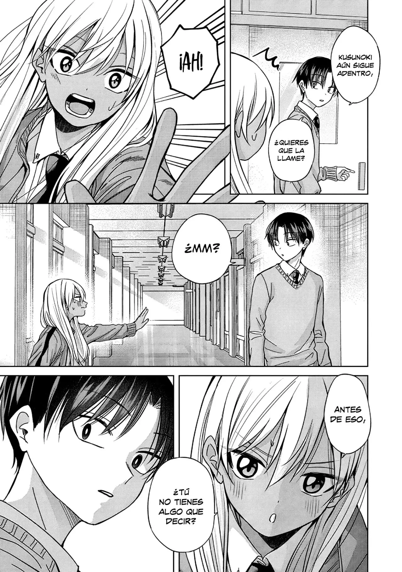 Kusunoki-san wa koukou Debut ni Shippaishiteiru - Capítulo 37 - Página 12 - LectorTMOo