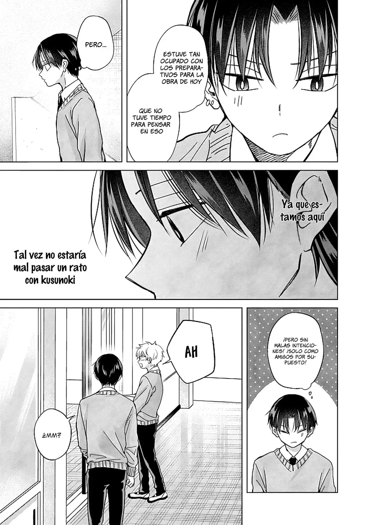 Kusunoki-san wa koukou Debut ni Shippaishiteiru - Capítulo 38 - Página 4 - LectorTMOo