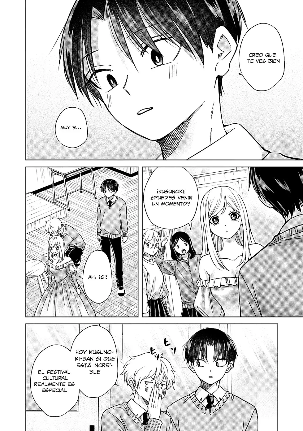 Kusunoki-san wa koukou Debut ni Shippaishiteiru - Capítulo 38 - Página 8 - LectorTMOo