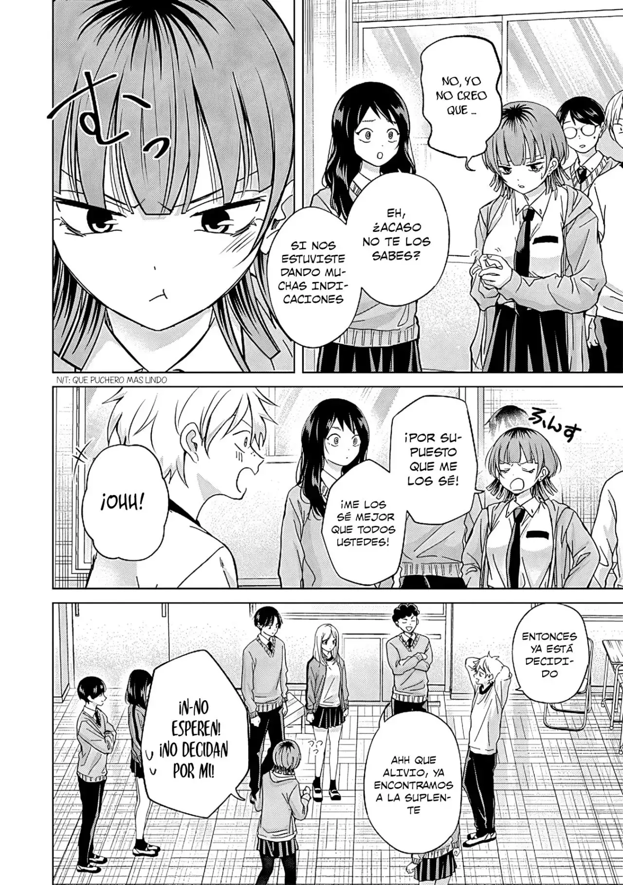 Kusunoki-san wa koukou Debut ni Shippaishiteiru - Capítulo 38 - Página 18 - LectorTMOo