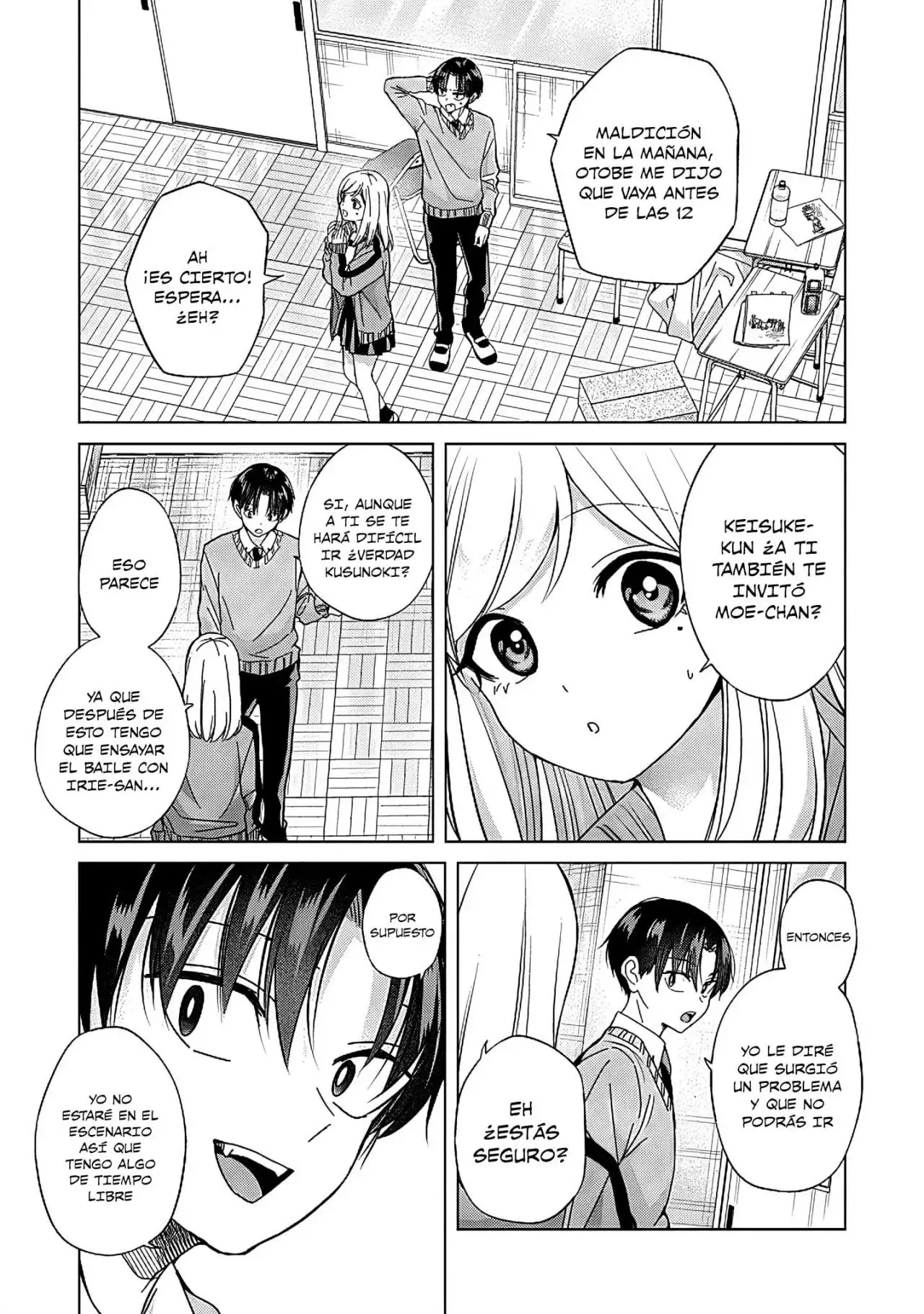 Kusunoki-san wa koukou Debut ni Shippaishiteiru - Capítulo 40 - Página 6 - LectorTMOo