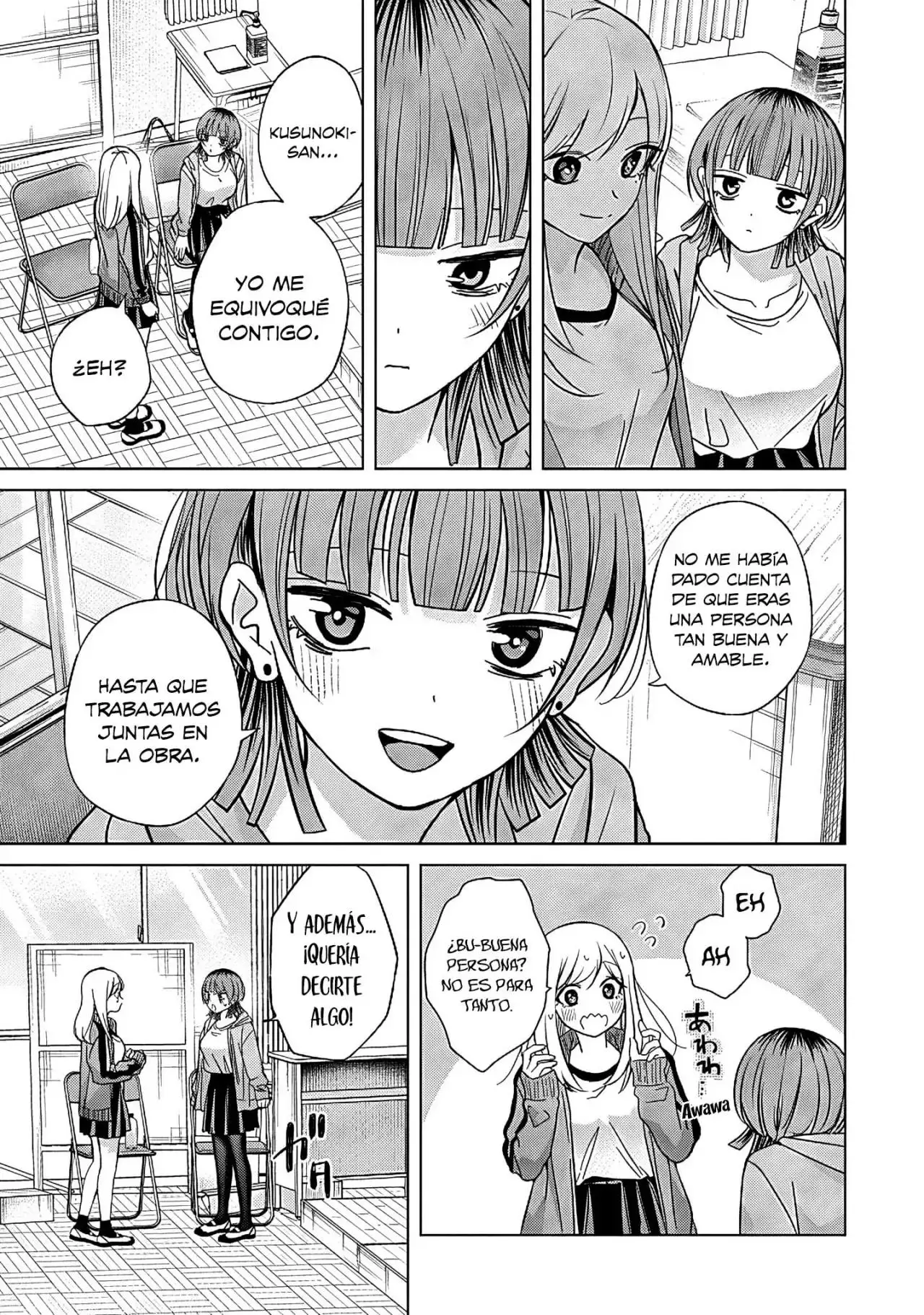 Kusunoki-san wa koukou Debut ni Shippaishiteiru - Capítulo 41 - Página 14 - LectorTMOo