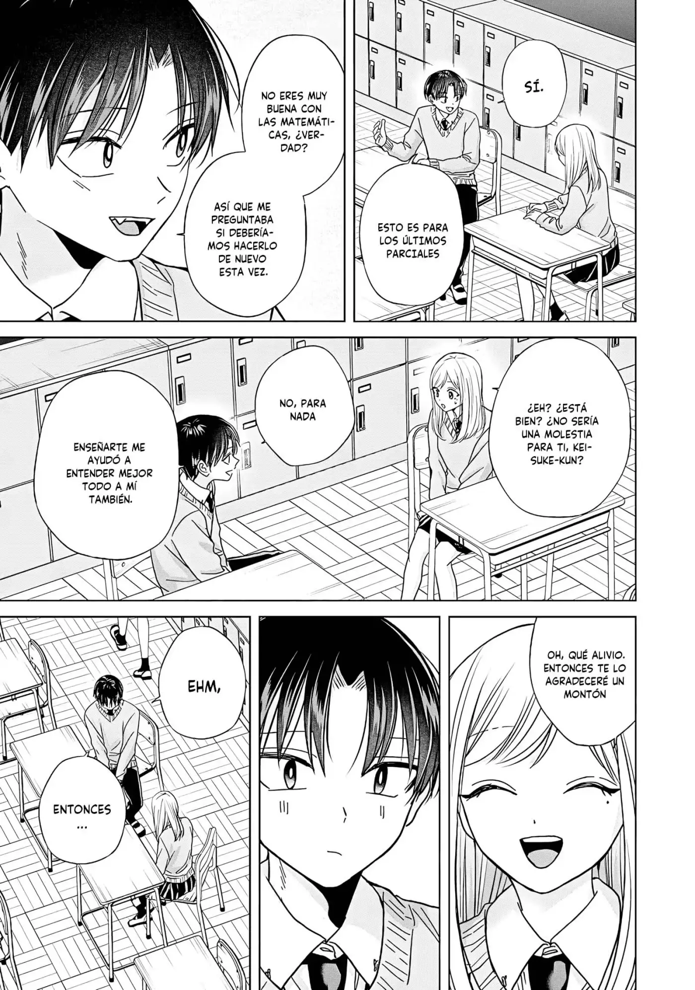 Kusunoki-san wa koukou Debut ni Shippaishiteiru - Capítulo 46 - Página 3 - LectorTMOo