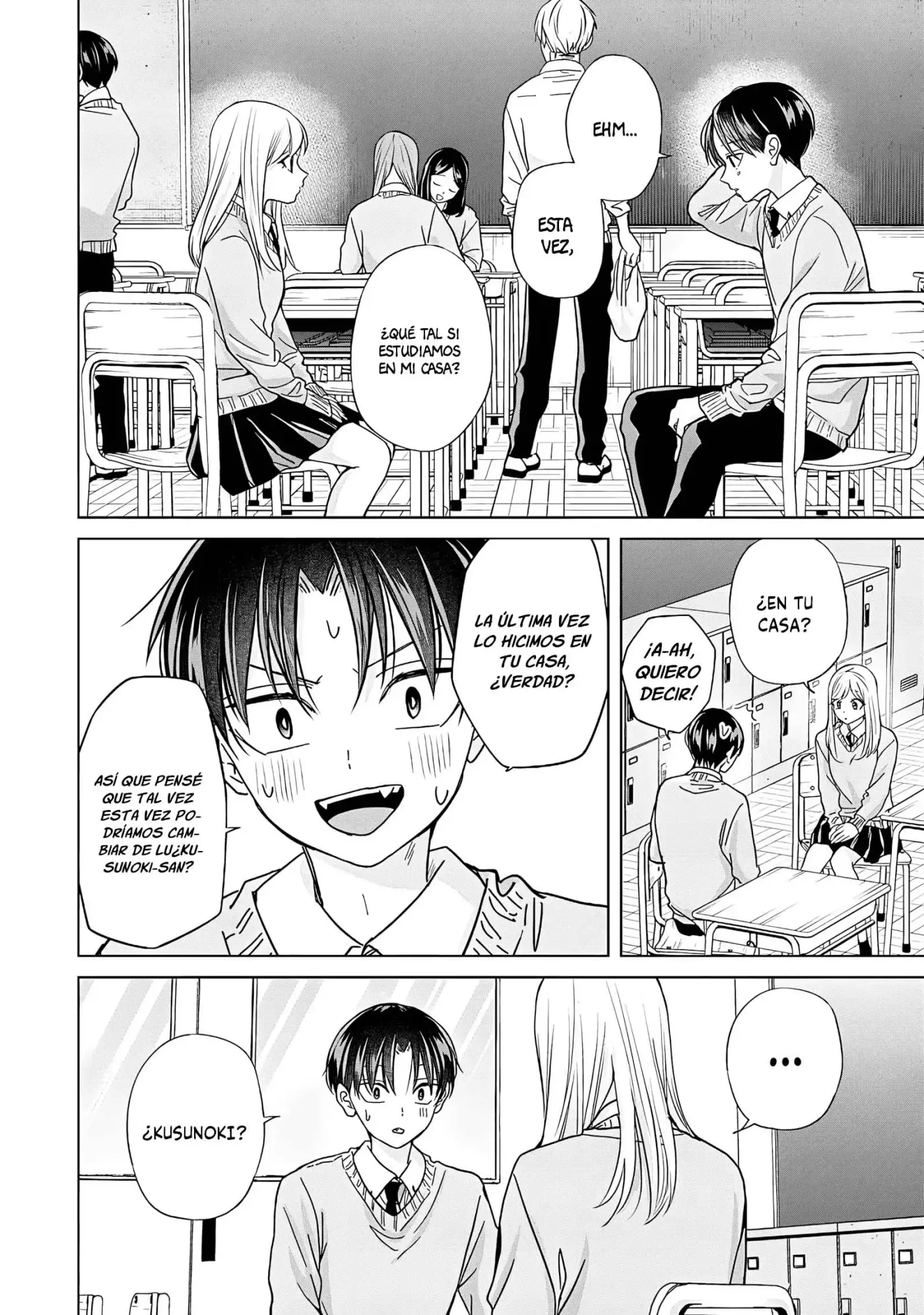 Kusunoki-san wa koukou Debut ni Shippaishiteiru - Capítulo 46 - Página 4 - LectorTMOo