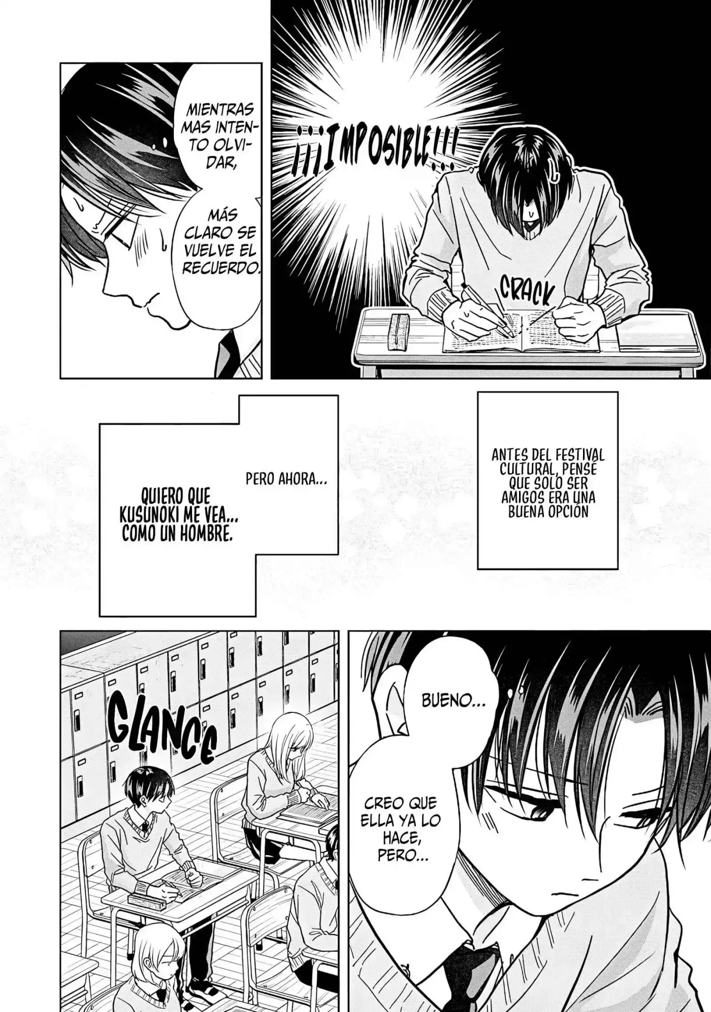 Kusunoki-san wa koukou Debut ni Shippaishiteiru - Capítulo 47 - Página 7 - LectorTMOo