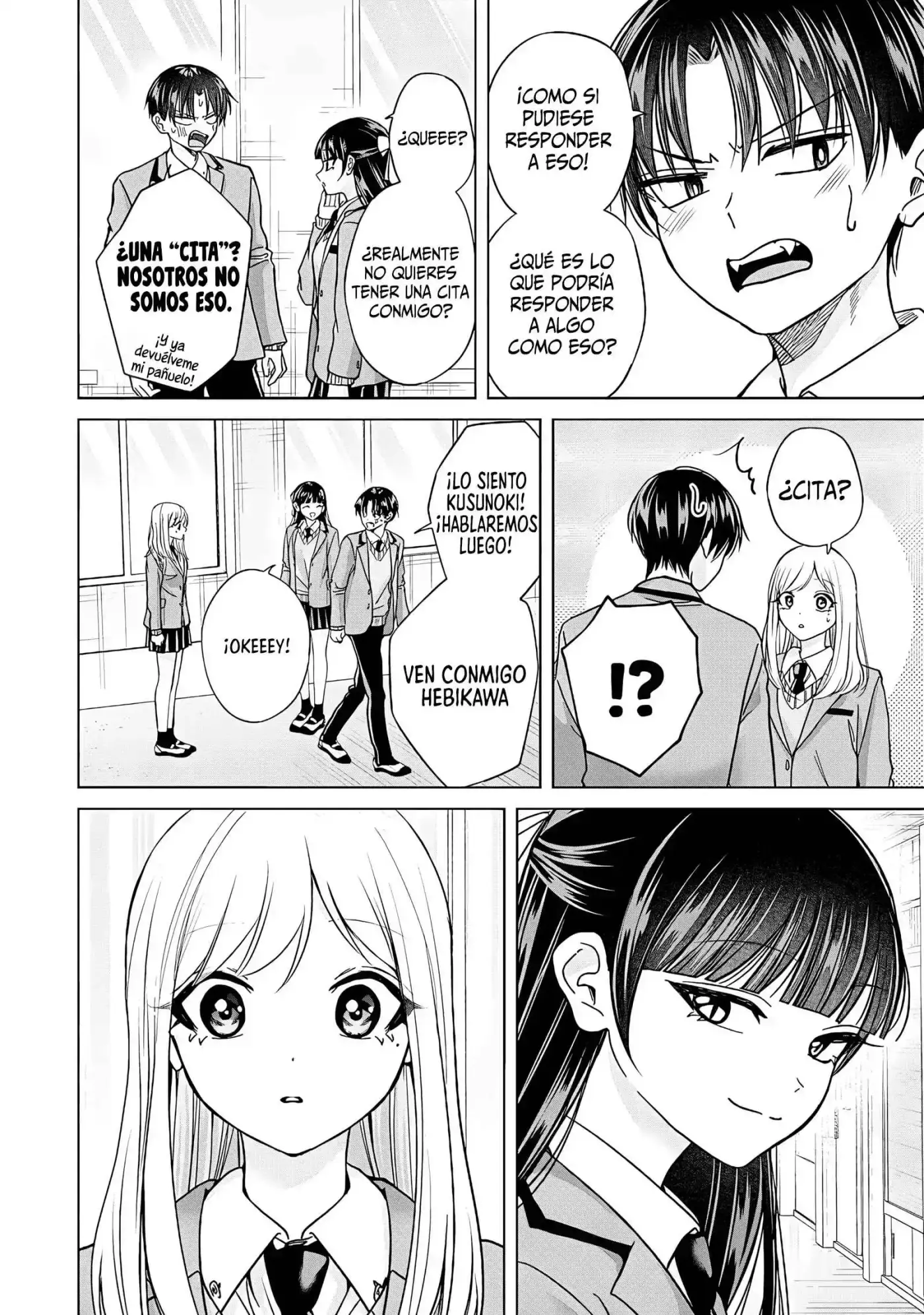 Kusunoki-san wa koukou Debut ni Shippaishiteiru - Capítulo 47 - Página 17 - LectorTMOo