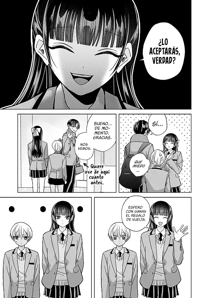 Kusunoki-san wa koukou Debut ni Shippaishiteiru - Capítulo 52.1 - Página 18 - LectorTMOo