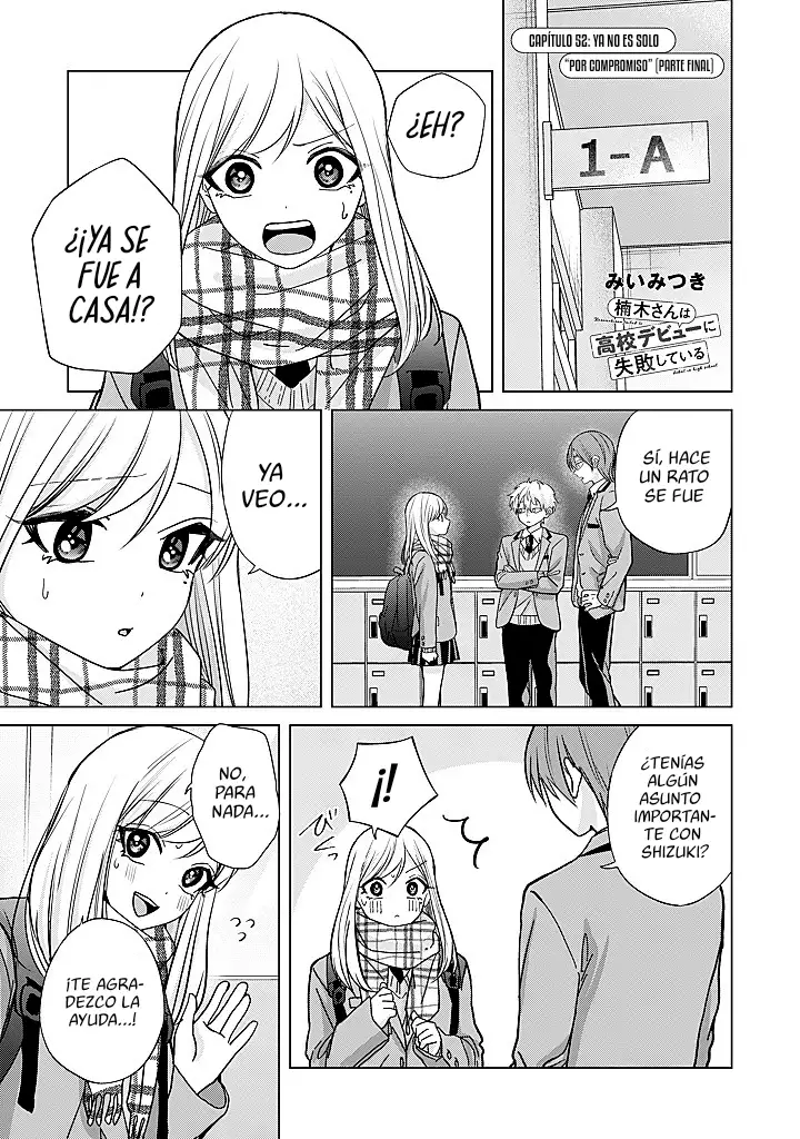 Kusunoki-san wa koukou Debut ni Shippaishiteiru - Capítulo 52.2 - Página 4 - LectorTMOo
