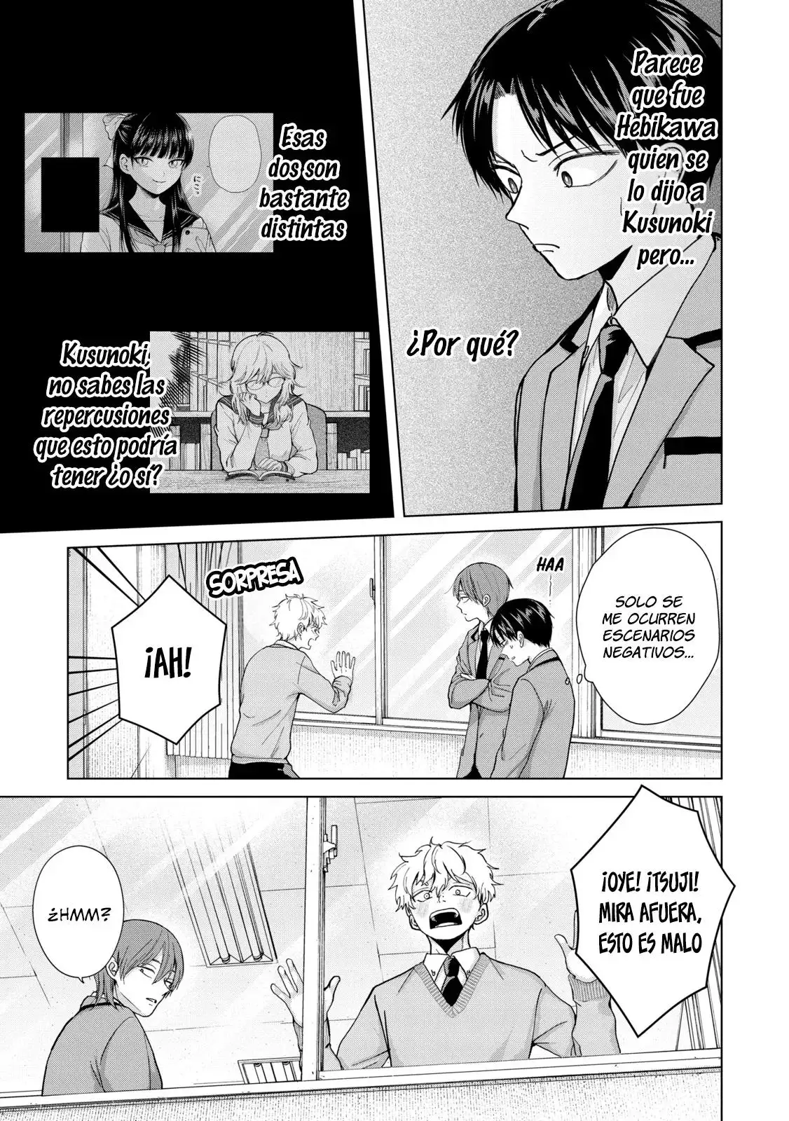 Kusunoki-san wa koukou Debut ni Shippaishiteiru - Capítulo 9 - Página 5 - LectorTMOo