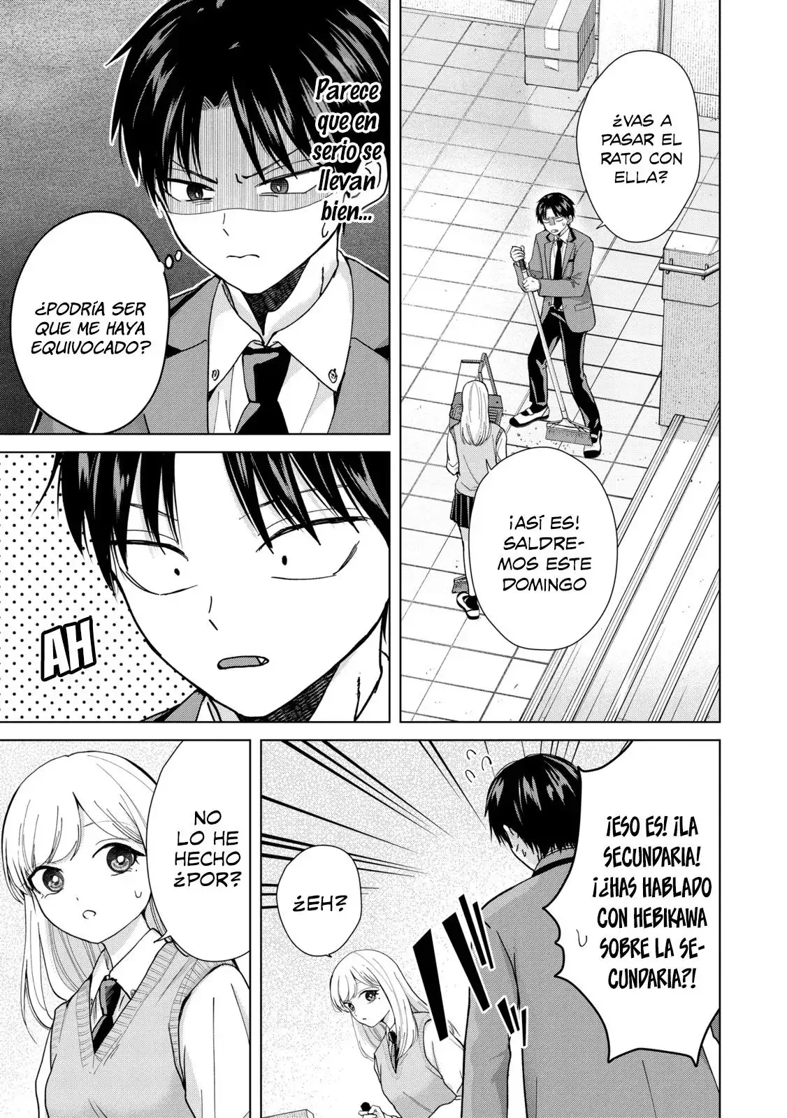 Kusunoki-san wa koukou Debut ni Shippaishiteiru - Capítulo 9 - Página 9 - LectorTMOo