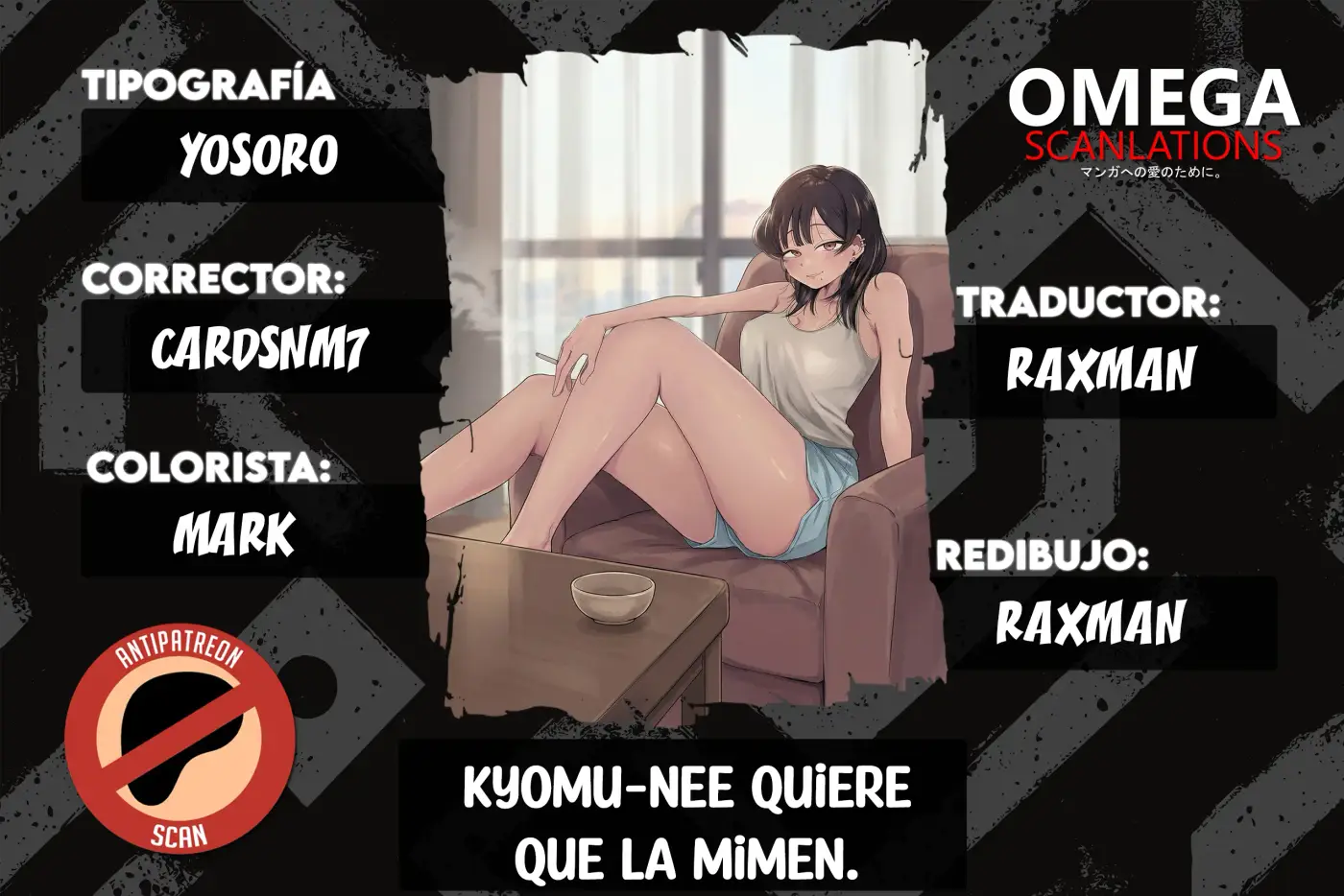 Kyomu-Nee quiere que la mimen. - Capítulo 3 - Página 1 - LectorTMOo
