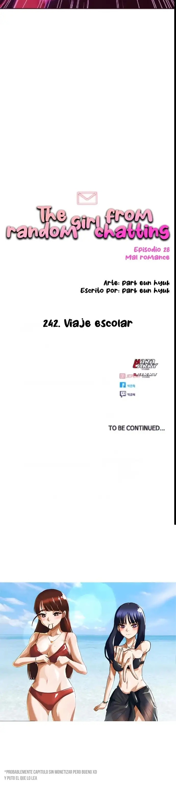 ¡La chica de Random Chatting! - Capítulo 242 - Página 33 - LectorTMOo