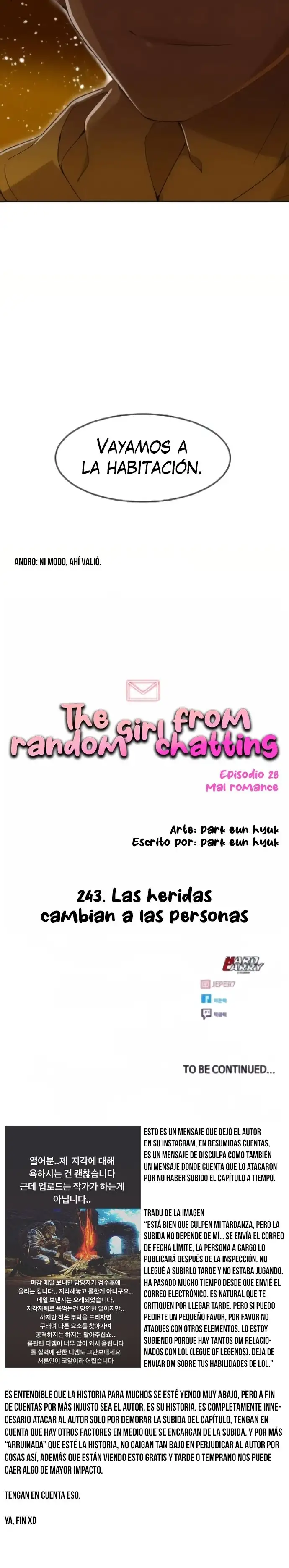 ¡La chica de Random Chatting! - Capítulo 243 - Página 34 - LectorTMOo