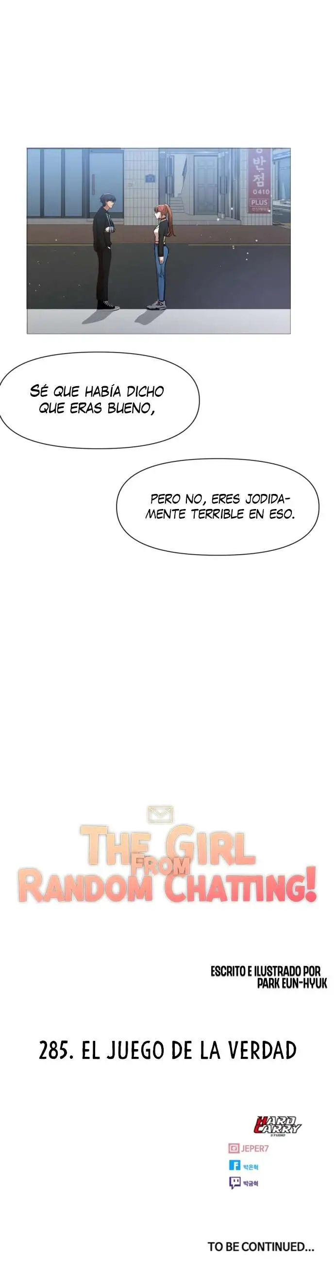 ¡La chica de Random Chatting! - Capítulo 285 - Página 19 - LectorTMOo