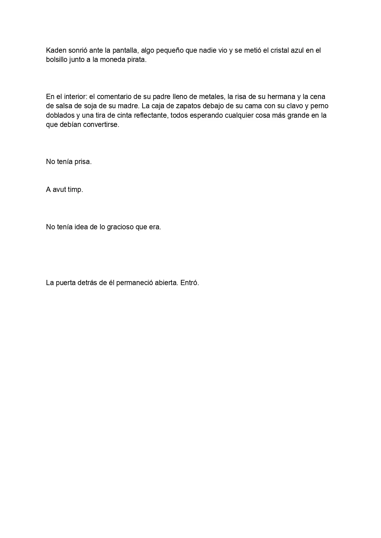 La pregunta que devora (Novela) - Capítulo 1 - Página 5 - LectorTMOo