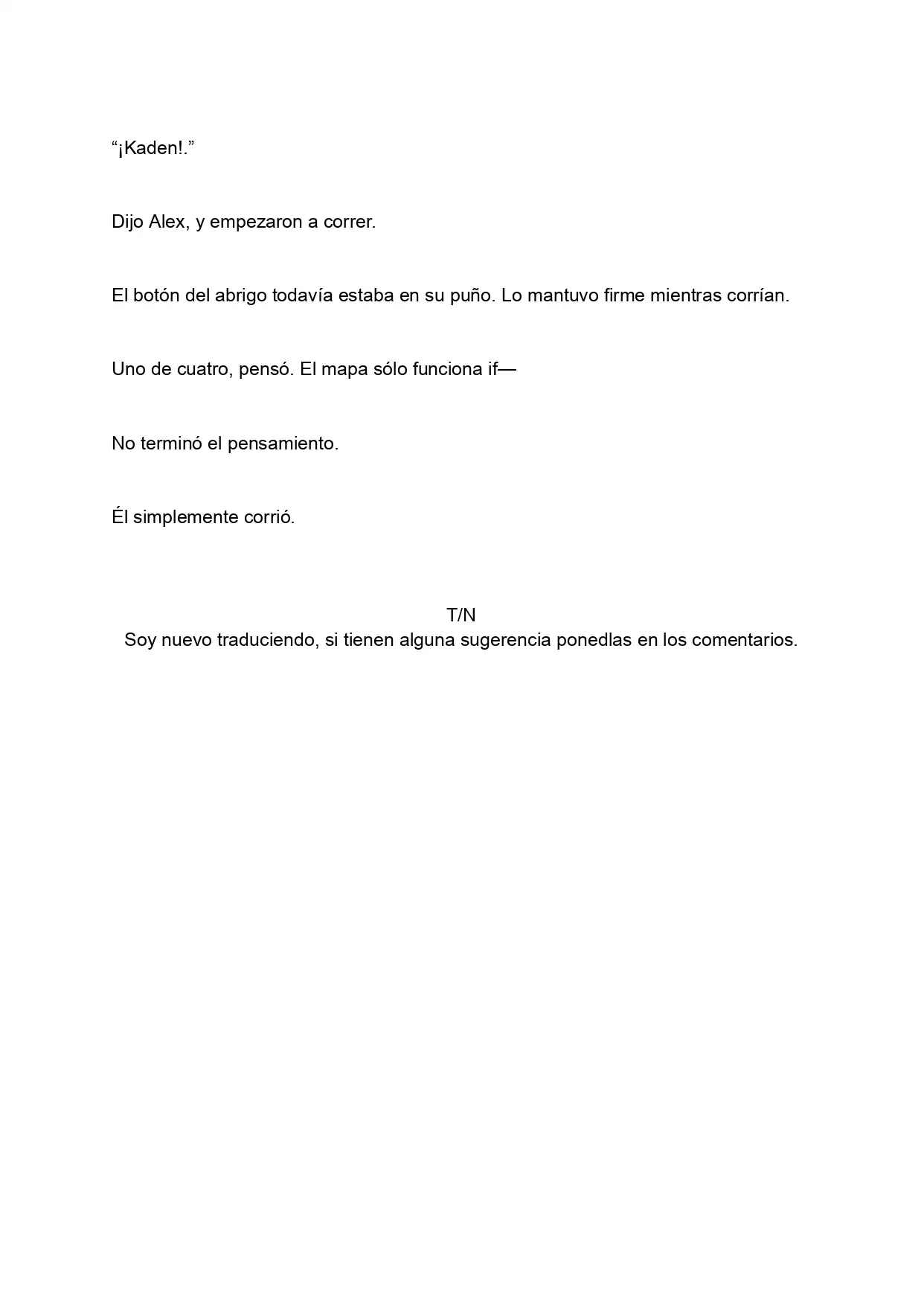La pregunta que devora (Novela) - Capítulo 3 - Página 4 - LectorTMOo