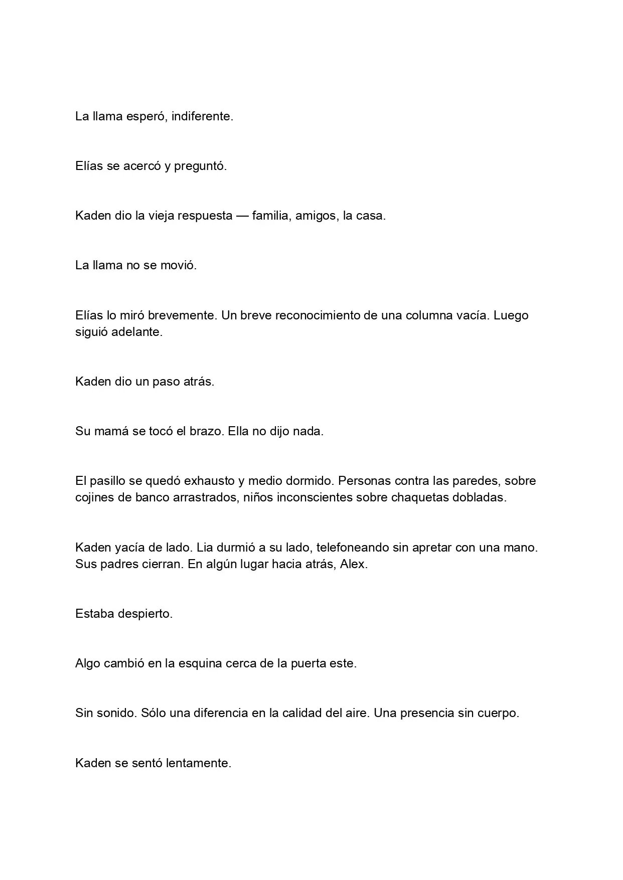 La pregunta que devora (Novela) - Capítulo 4 - Página 5 - LectorTMOo