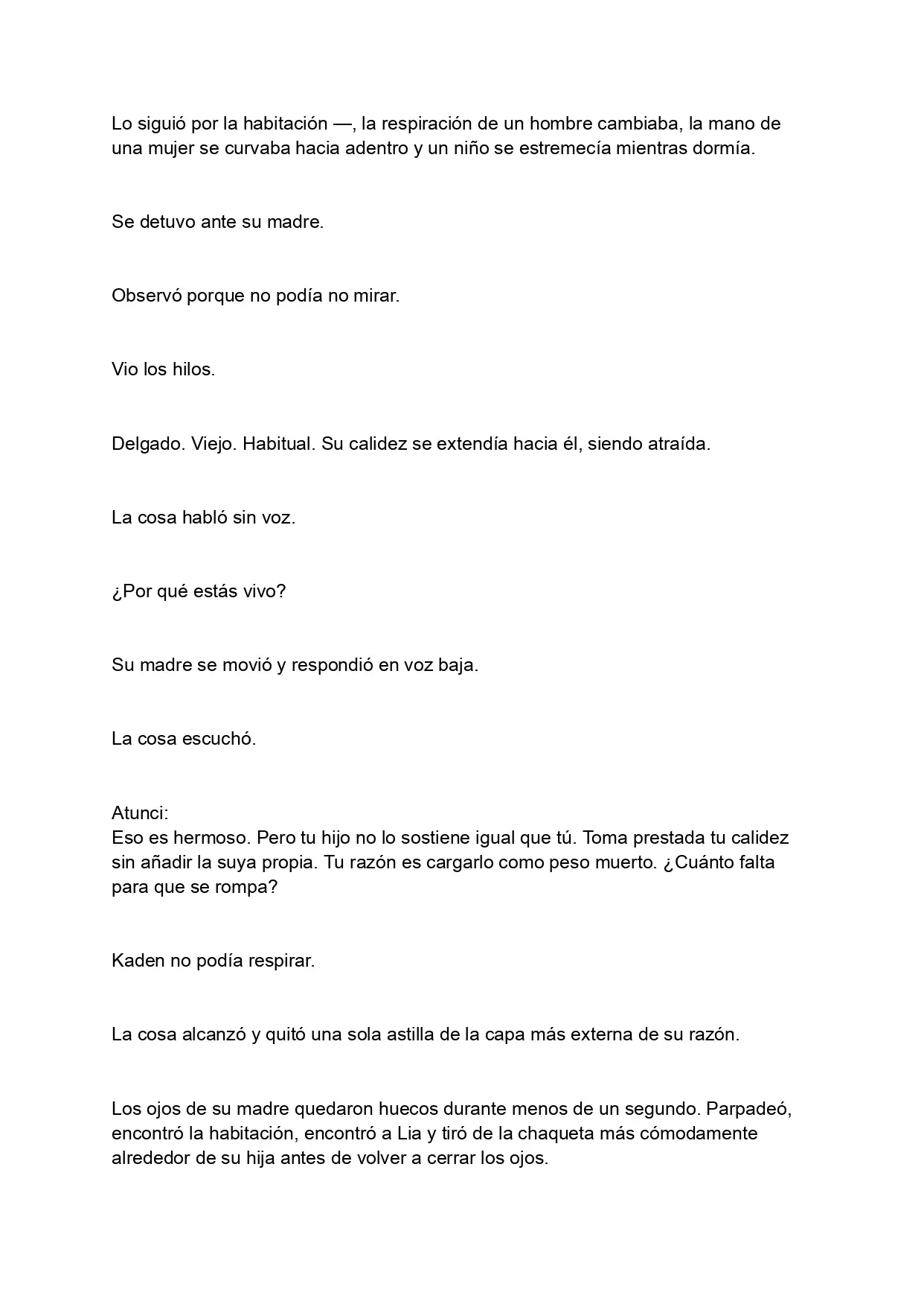 La pregunta que devora (Novela) - Capítulo 4 - Página 6 - LectorTMOo