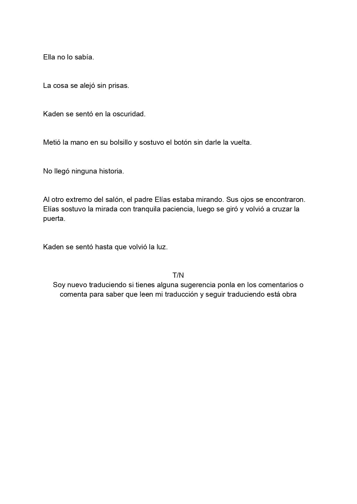 La pregunta que devora (Novela) - Capítulo 4 - Página 7 - LectorTMOo