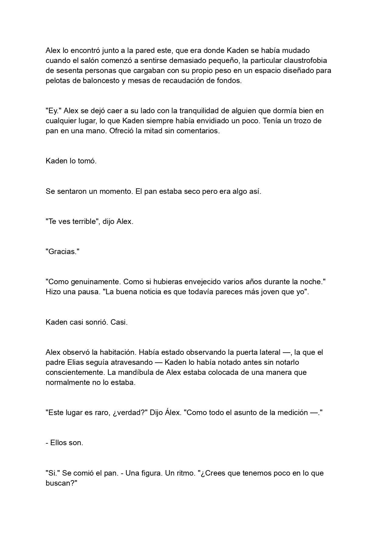 La pregunta que devora (Novela) - Capítulo 5 - Página 5 - LectorTMOo