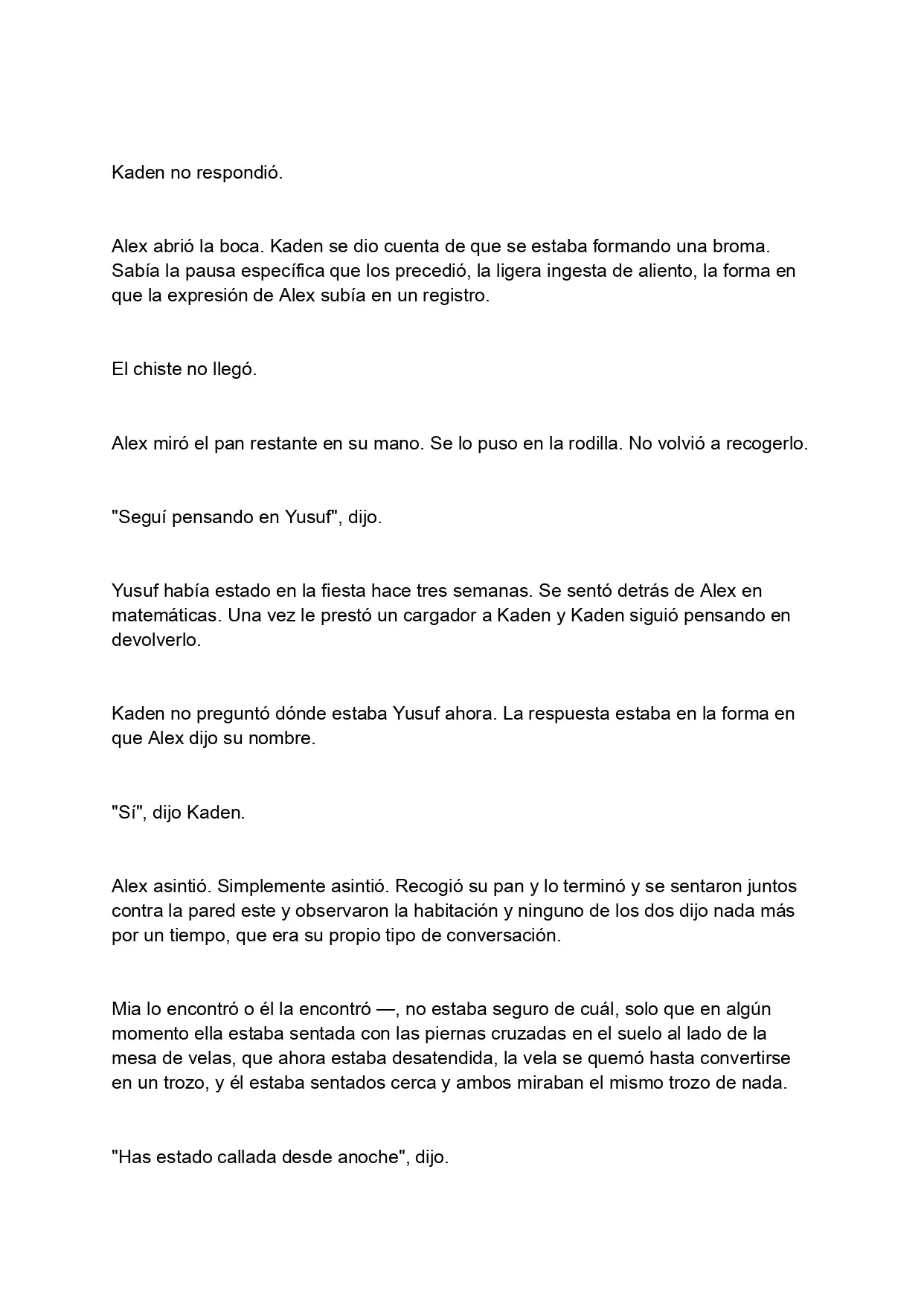 La pregunta que devora (Novela) - Capítulo 5 - Página 6 - LectorTMOo