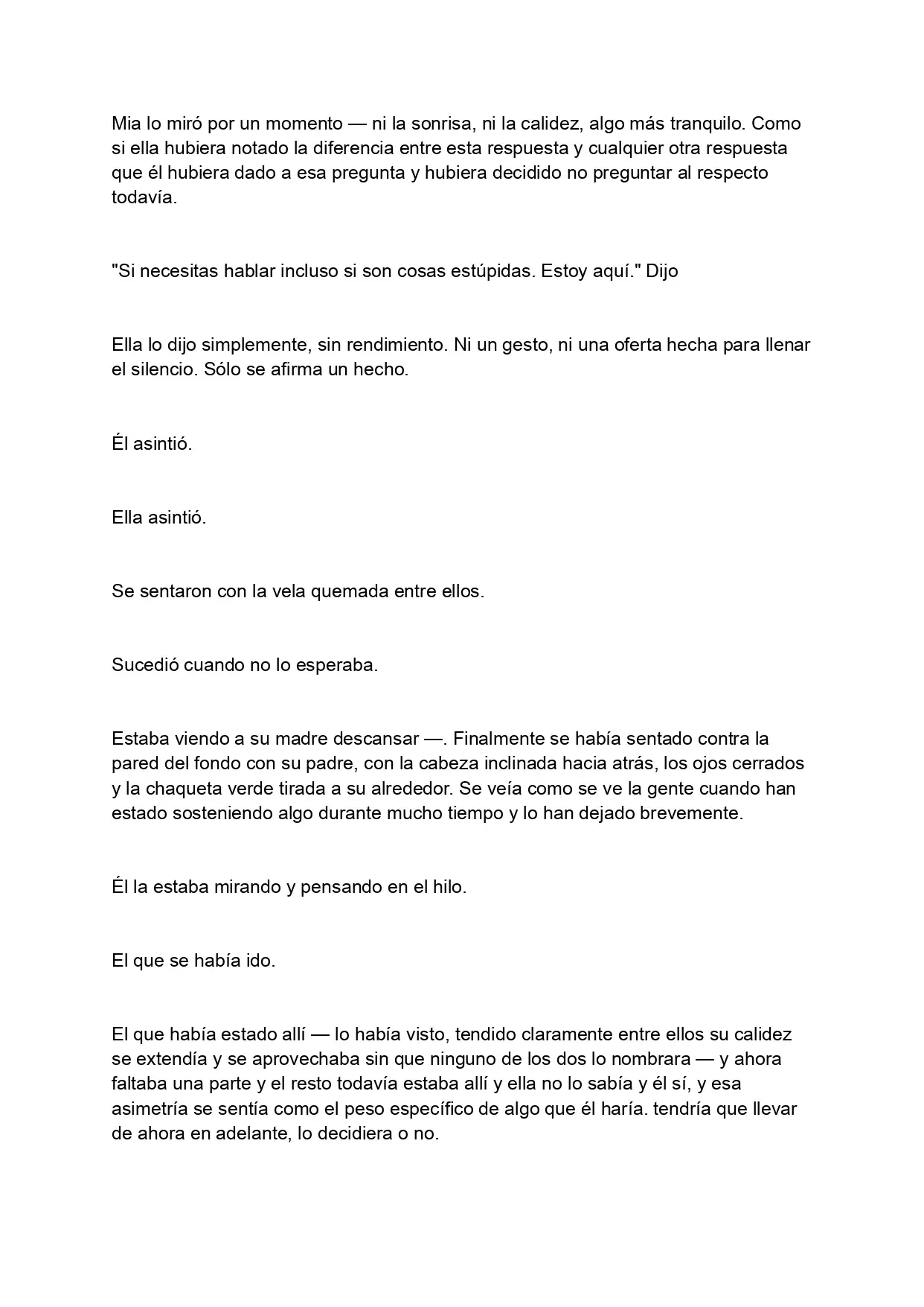 La pregunta que devora (Novela) - Capítulo 5 - Página 8 - LectorTMOo