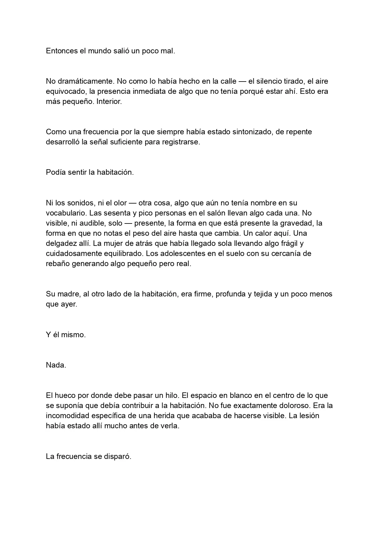 La pregunta que devora (Novela) - Capítulo 5 - Página 9 - LectorTMOo