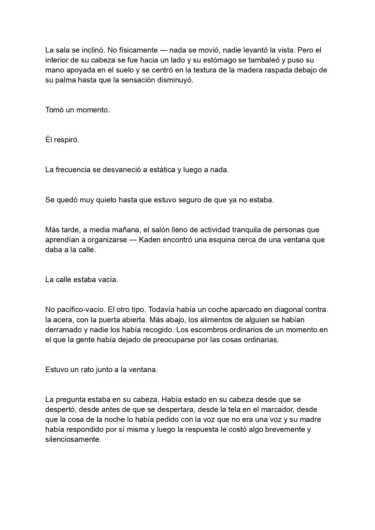 La pregunta que devora (Novela) - Capítulo 5 - Página 10 - LectorTMOo