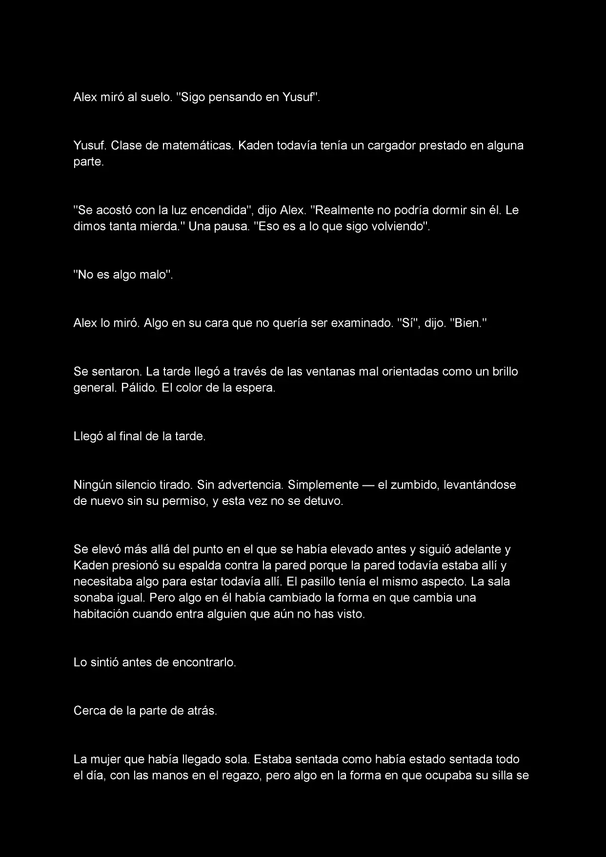 La pregunta que devora (Novela) - Capítulo 6 - Página 5 - LectorTMOo