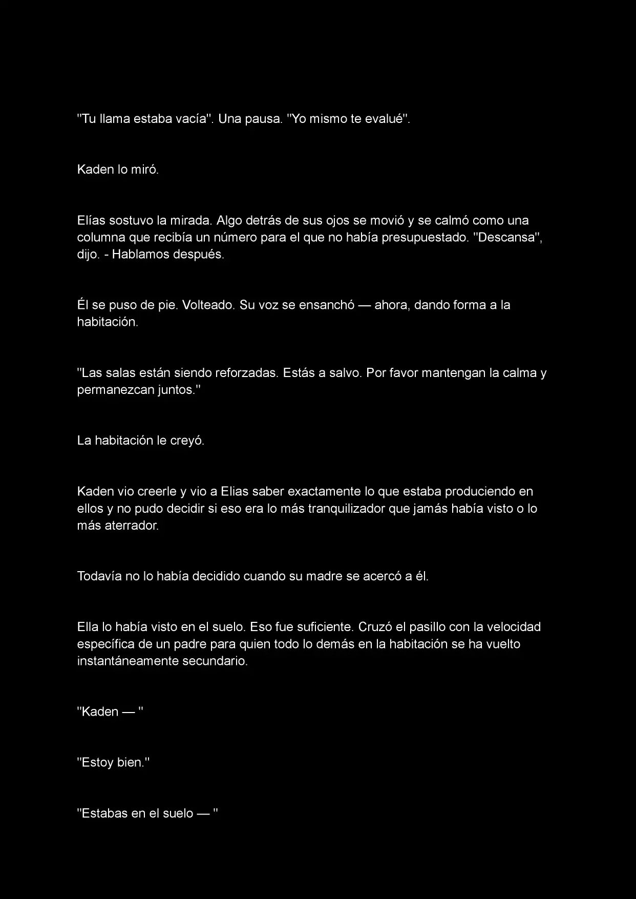 La pregunta que devora (Novela) - Capítulo 6 - Página 9 - LectorTMOo