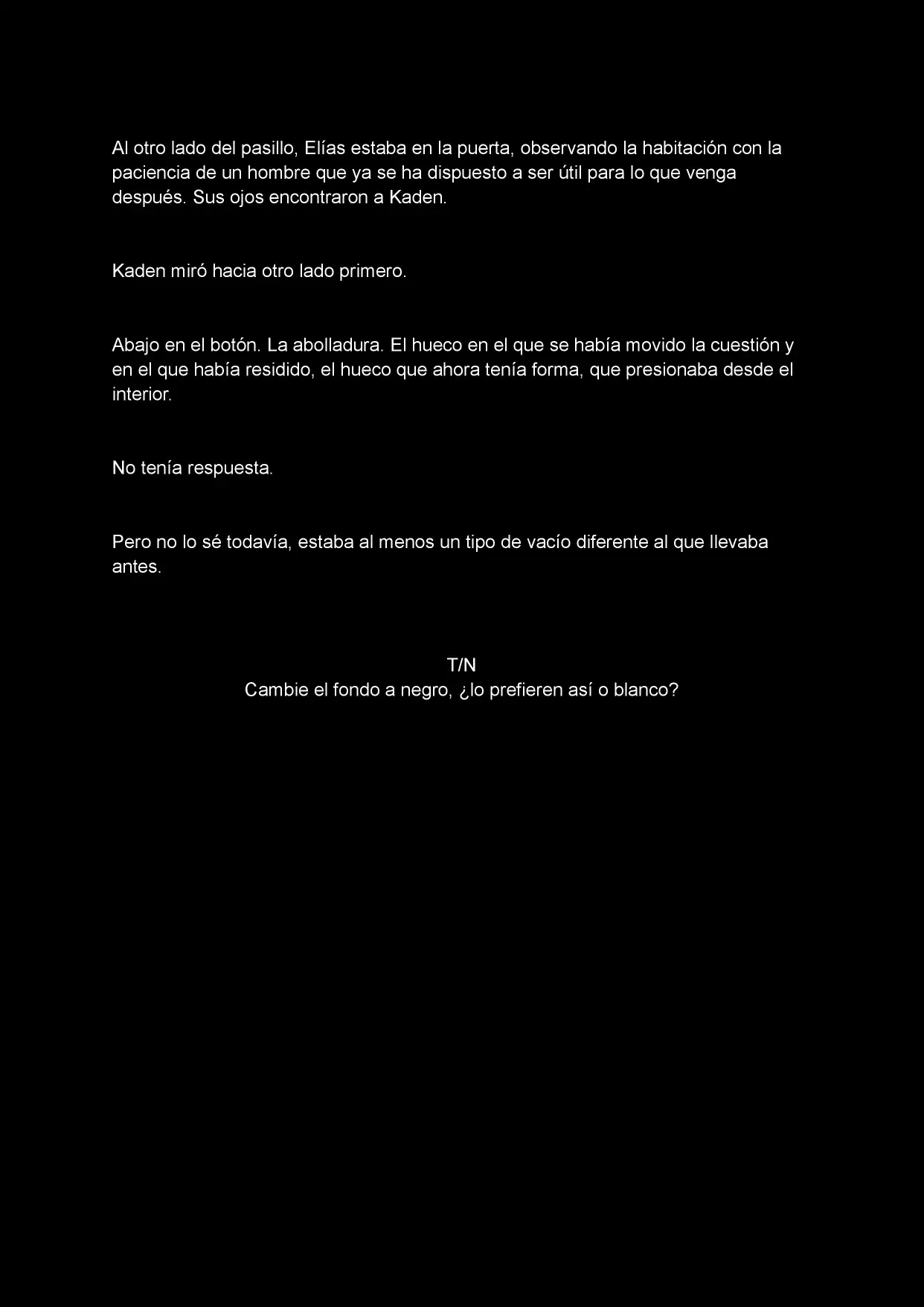 La pregunta que devora (Novela) - Capítulo 6 - Página 11 - LectorTMOo