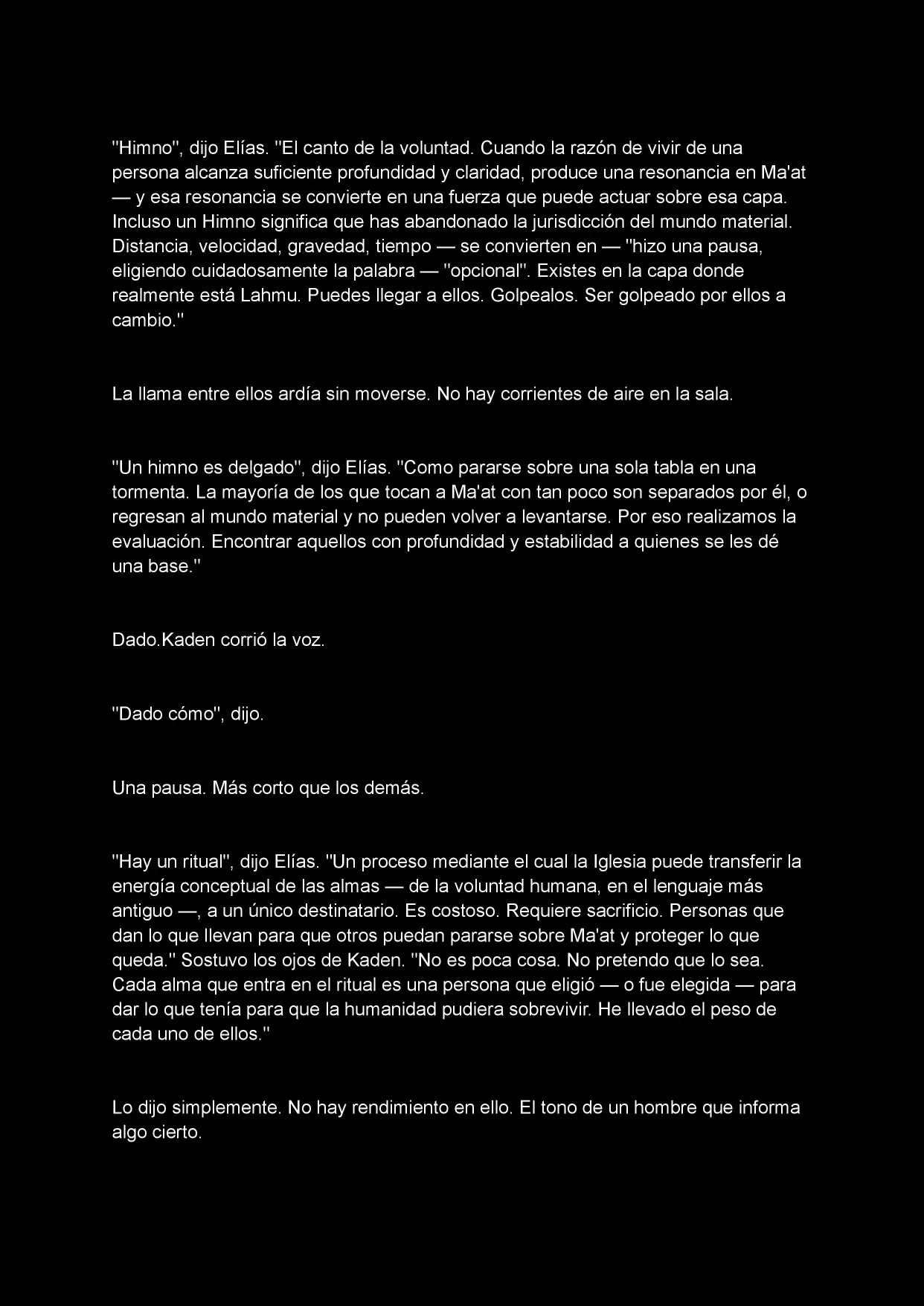 La pregunta que devora (Novela) - Capítulo 7 - Página 5 - LectorTMOo