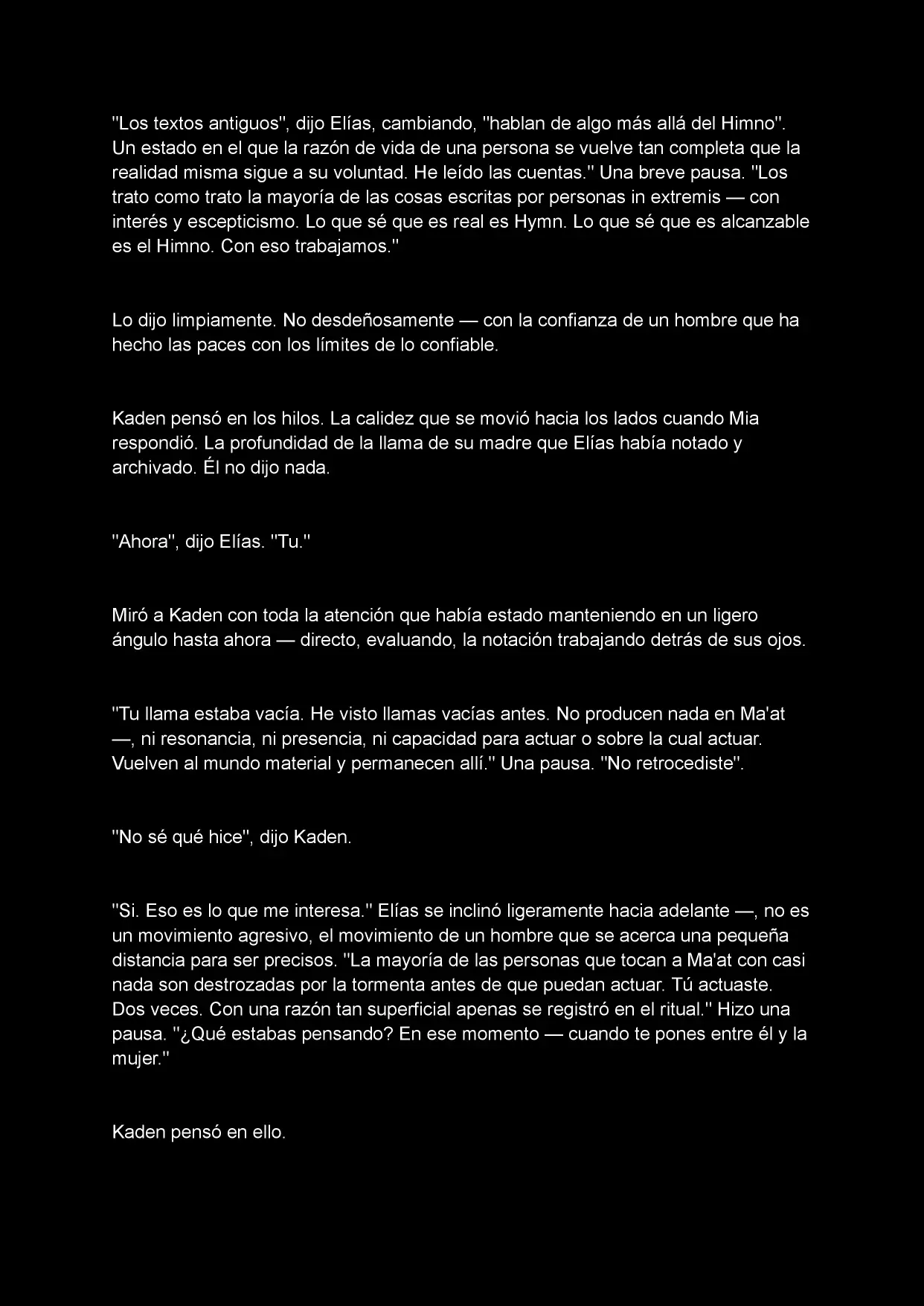 La pregunta que devora (Novela) - Capítulo 7 - Página 7 - LectorTMOo