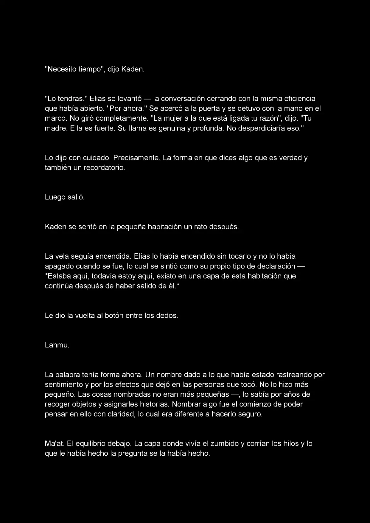 La pregunta que devora (Novela) - Capítulo 7 - Página 10 - LectorTMOo