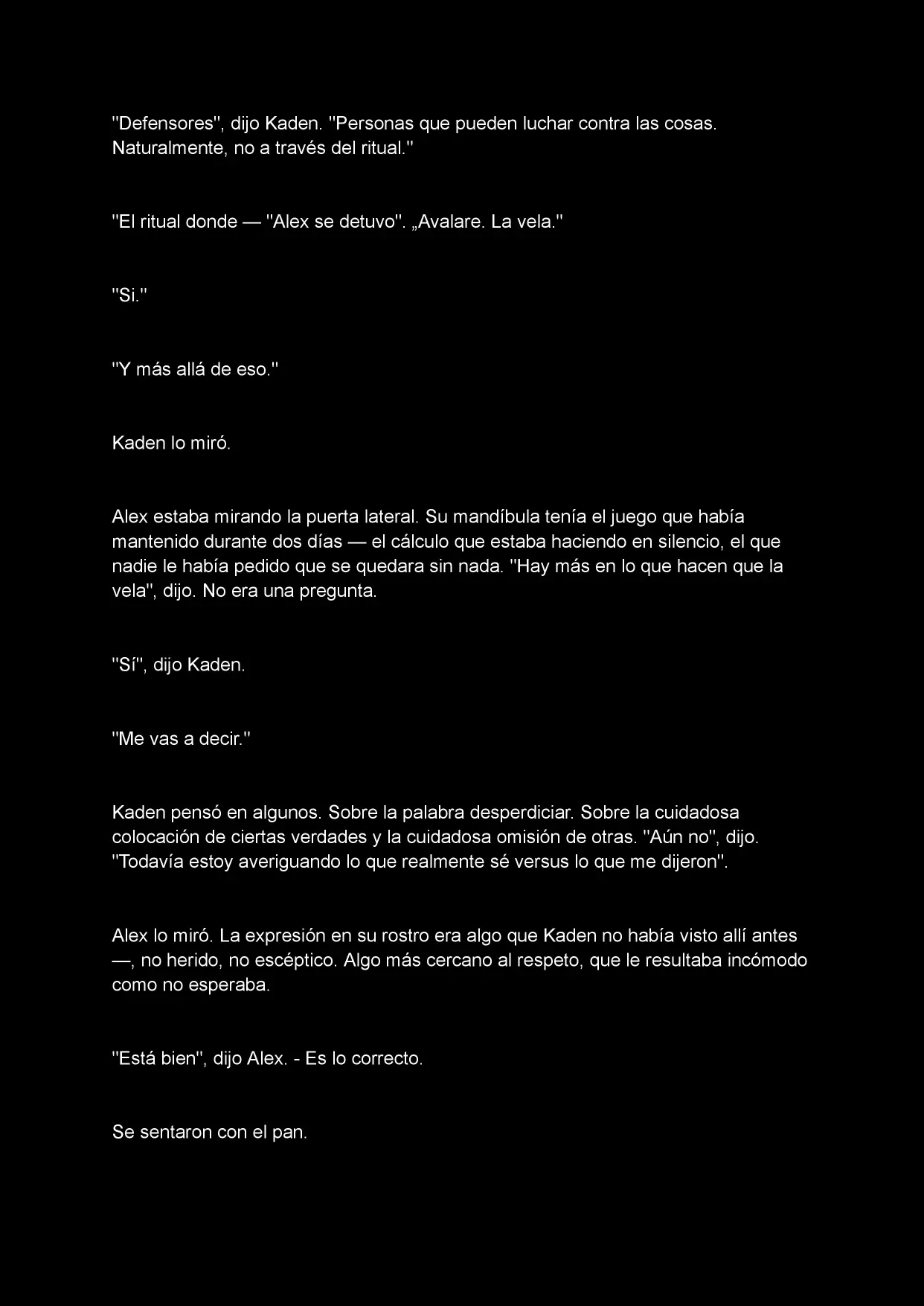 La pregunta que devora (Novela) - Capítulo 8 - Página 7 - LectorTMOo