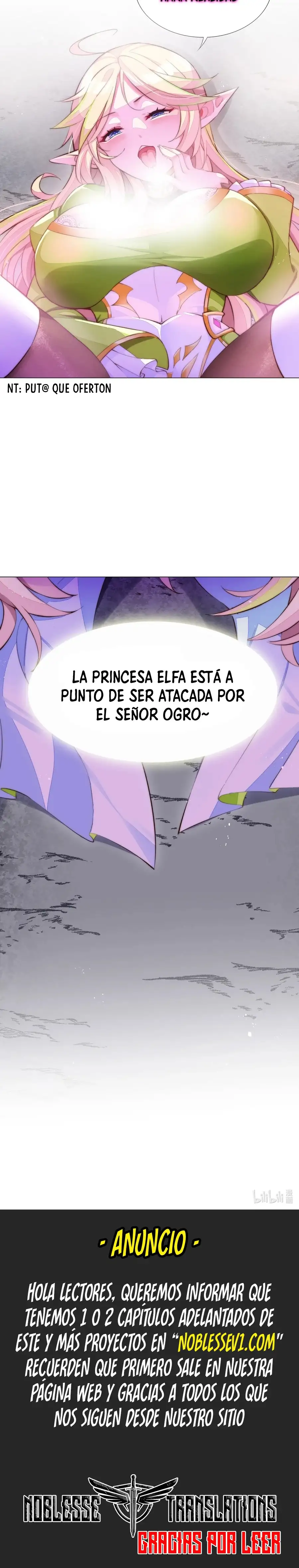 ¡La princesa elfa realmente quiere ser profanada por un ogro! - Capítulo 1 - Página 19 - LectorTMOo