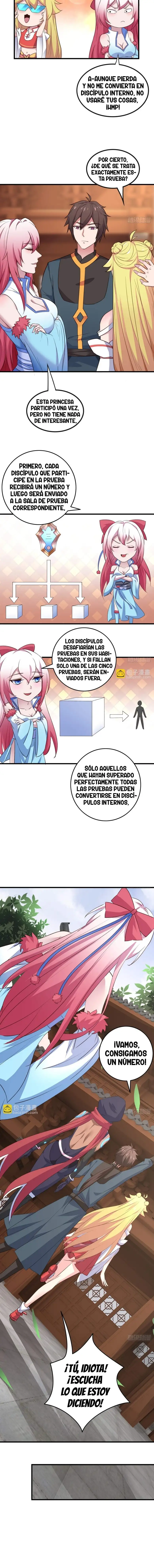 ¡Las Cartas De Mi Harem! capítulo 18 página 4