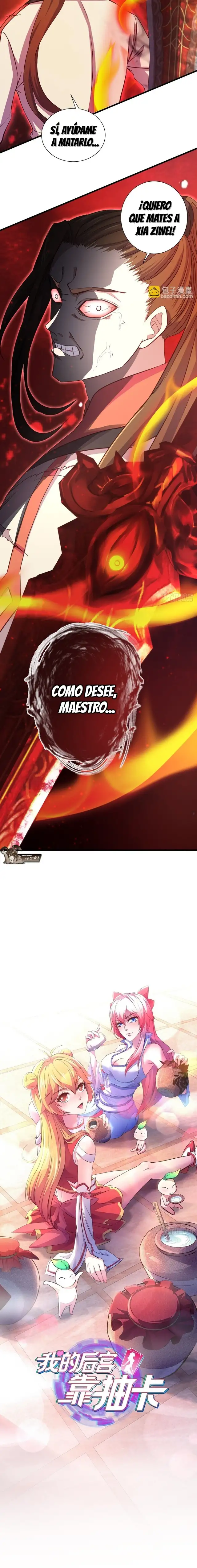 ¡Las Cartas De Mi Harem! capítulo 19 página 9