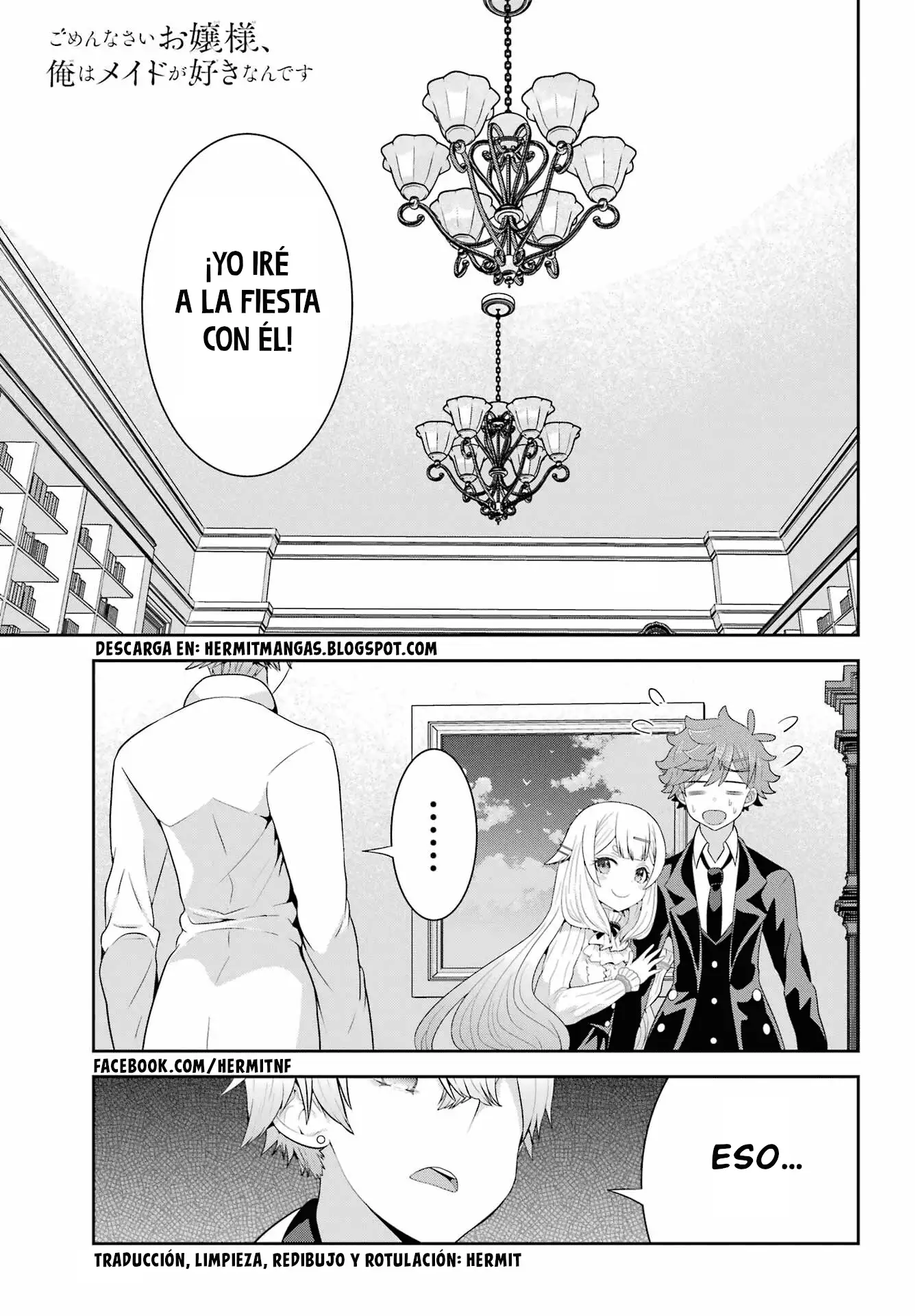Lo siento mucho señorita, pero a mi me gusta la sirvienta - Capítulo 6 - Página 1 - LectorTMOo