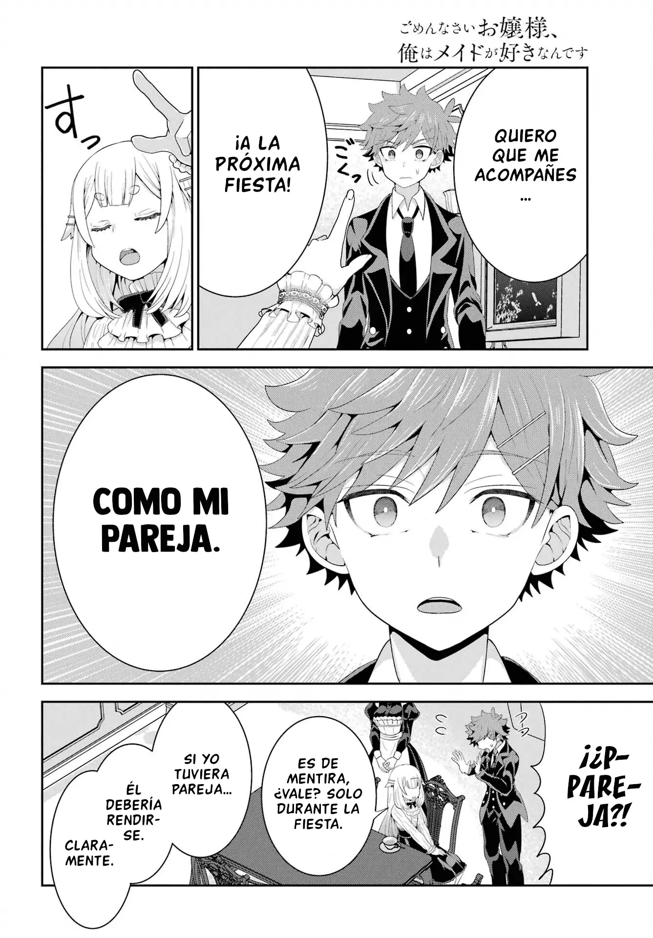 Lo siento mucho señorita, pero a mi me gusta la sirvienta - Capítulo 6 - Página 14 - LectorTMOo