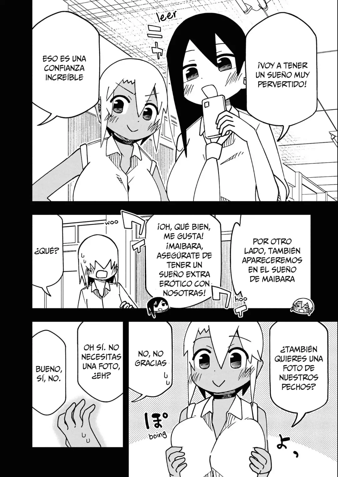 Maibara-kun wa Tsuyotsuyo Gal Kara Hanarerarenai - Capítulo 13.1 - Página 3 - LectorTMOo