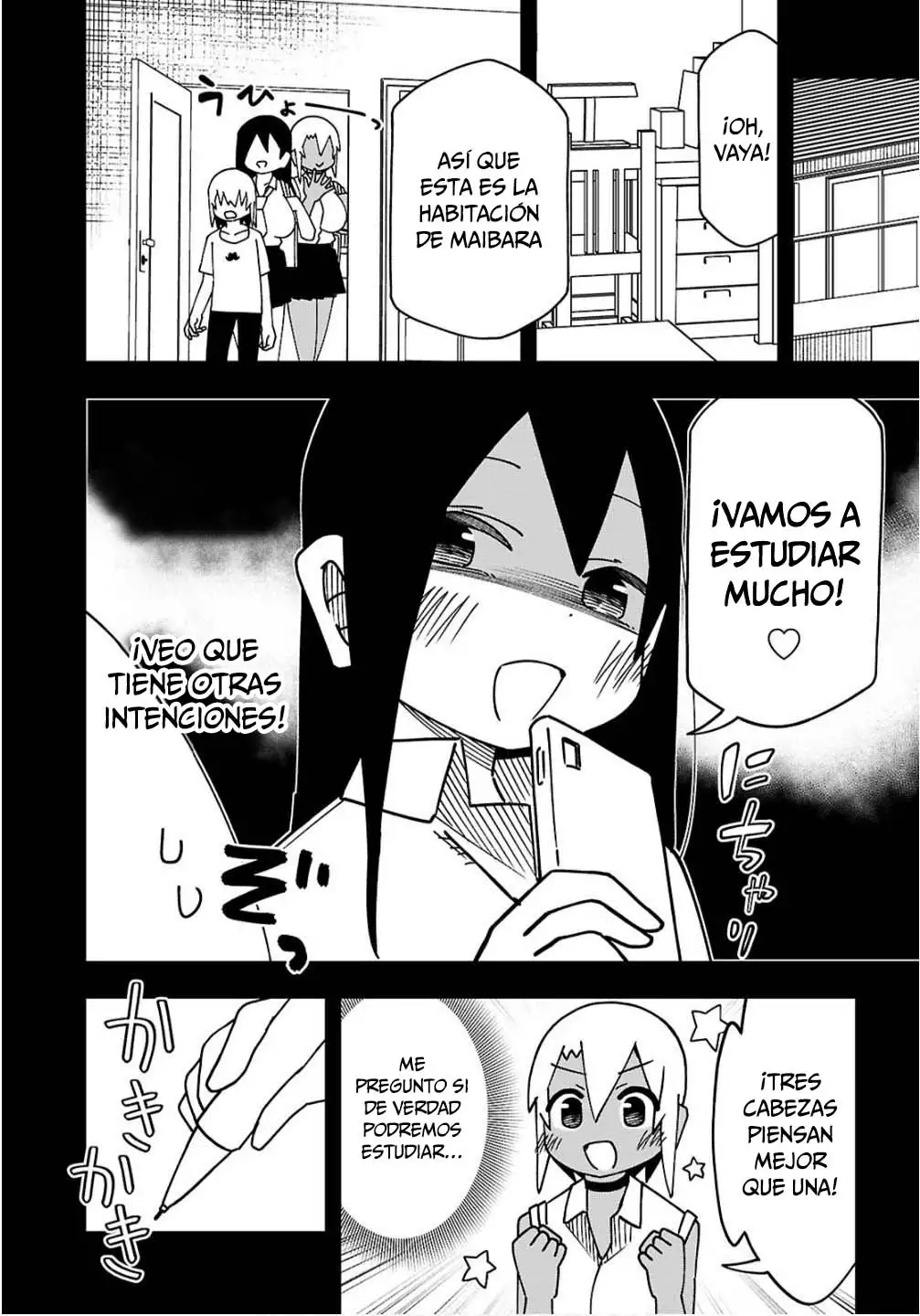 Maibara-kun wa Tsuyotsuyo Gal Kara Hanarerarenai - Capítulo 23 - Página 4 - LectorTMOo