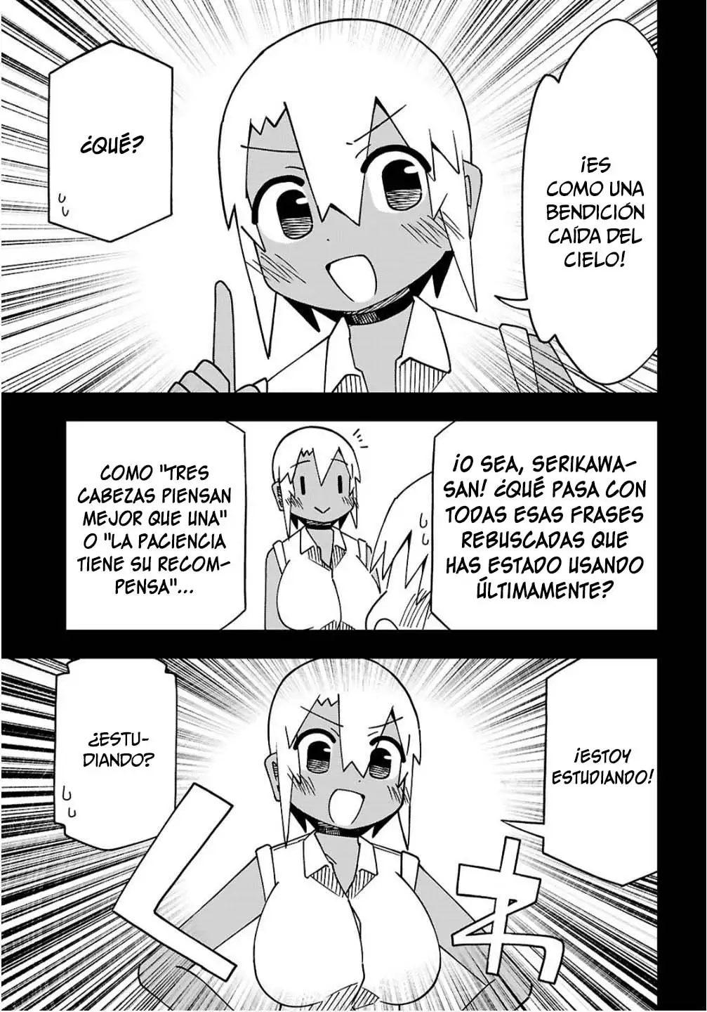 Maibara-kun wa Tsuyotsuyo Gal Kara Hanarerarenai - Capítulo 23 - Página 8 - LectorTMOo