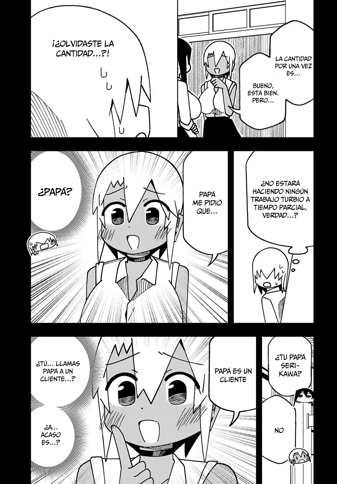 Maibara-kun wa Tsuyotsuyo Gal Kara Hanarerarenai - Capítulo 24 - Página 4 - LectorTMOo
