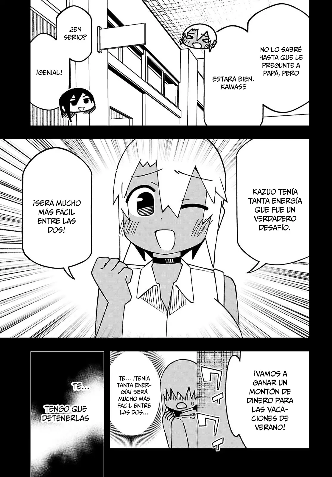 Maibara-kun wa Tsuyotsuyo Gal Kara Hanarerarenai - Capítulo 24 - Página 8 - LectorTMOo