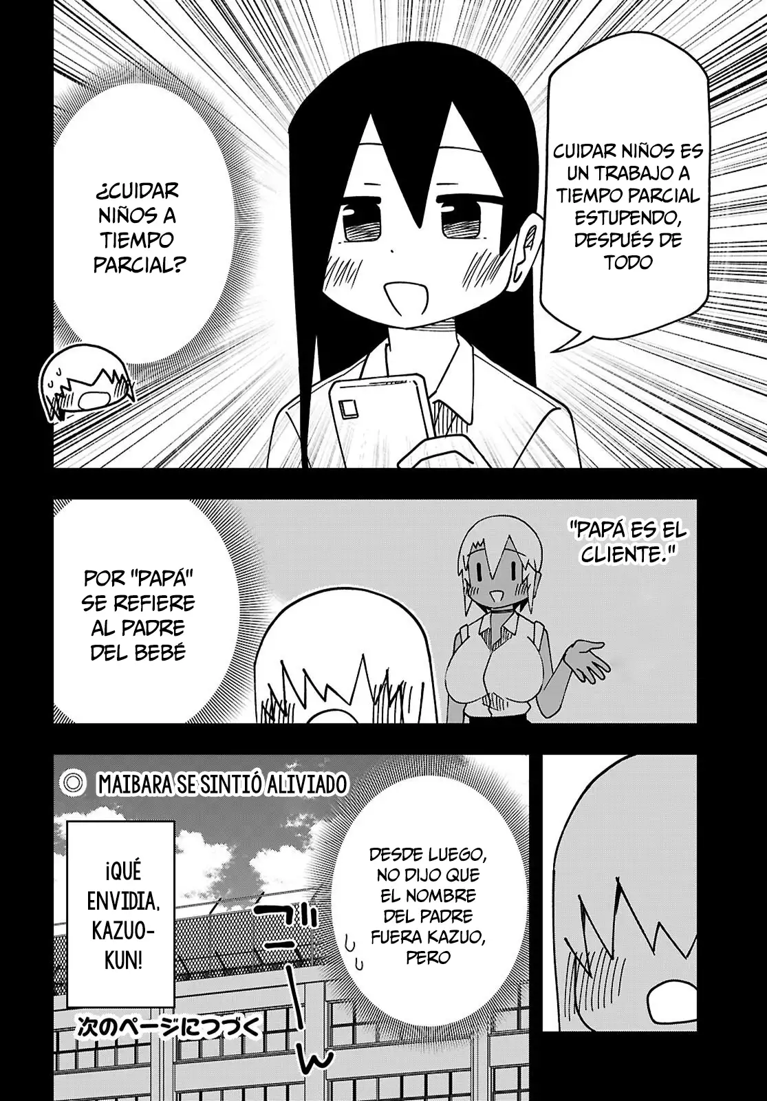 Maibara-kun wa Tsuyotsuyo Gal Kara Hanarerarenai - Capítulo 24 - Página 11 - LectorTMOo